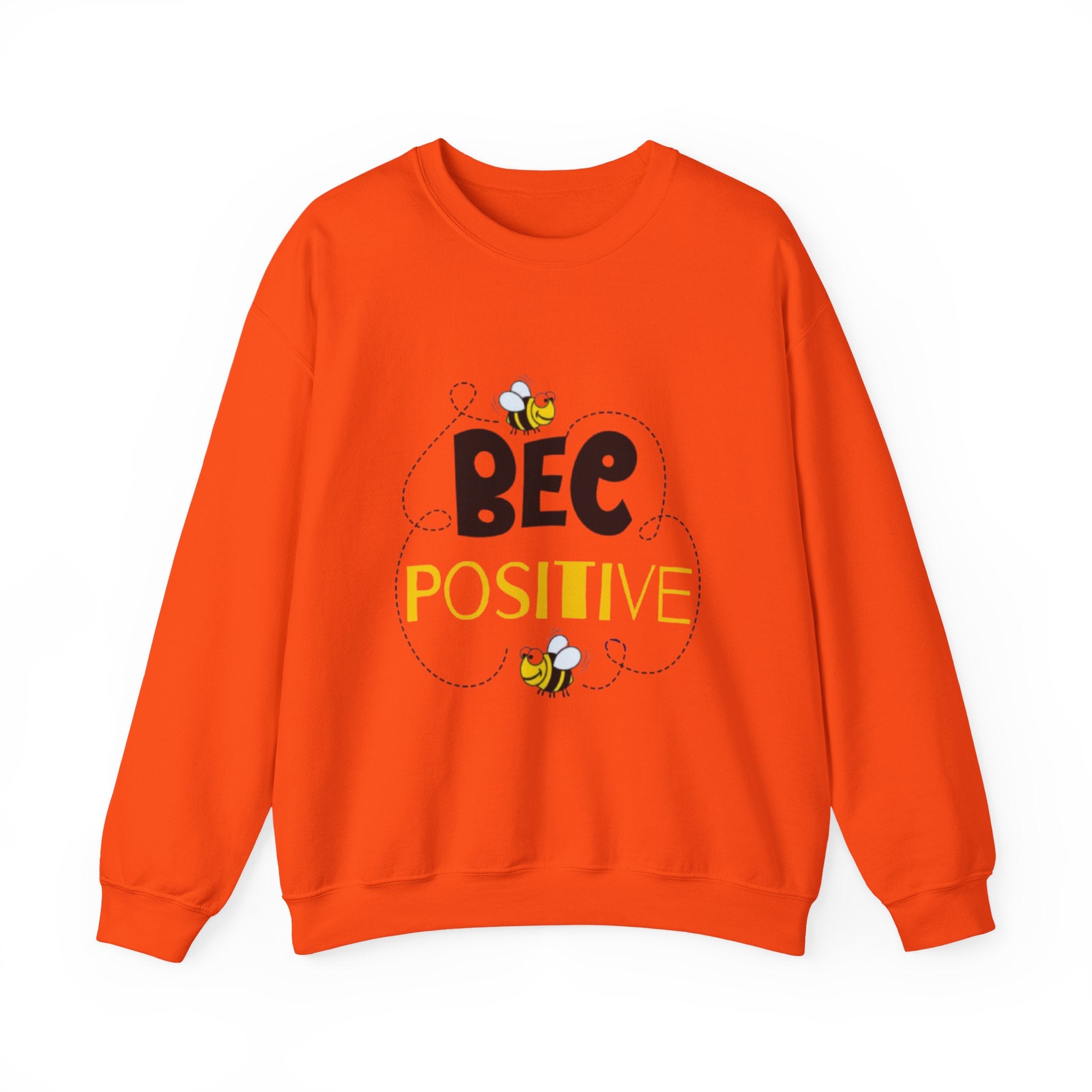 Bee Positive Unisex Heavy Blend™ Crewneck Sweatshirt