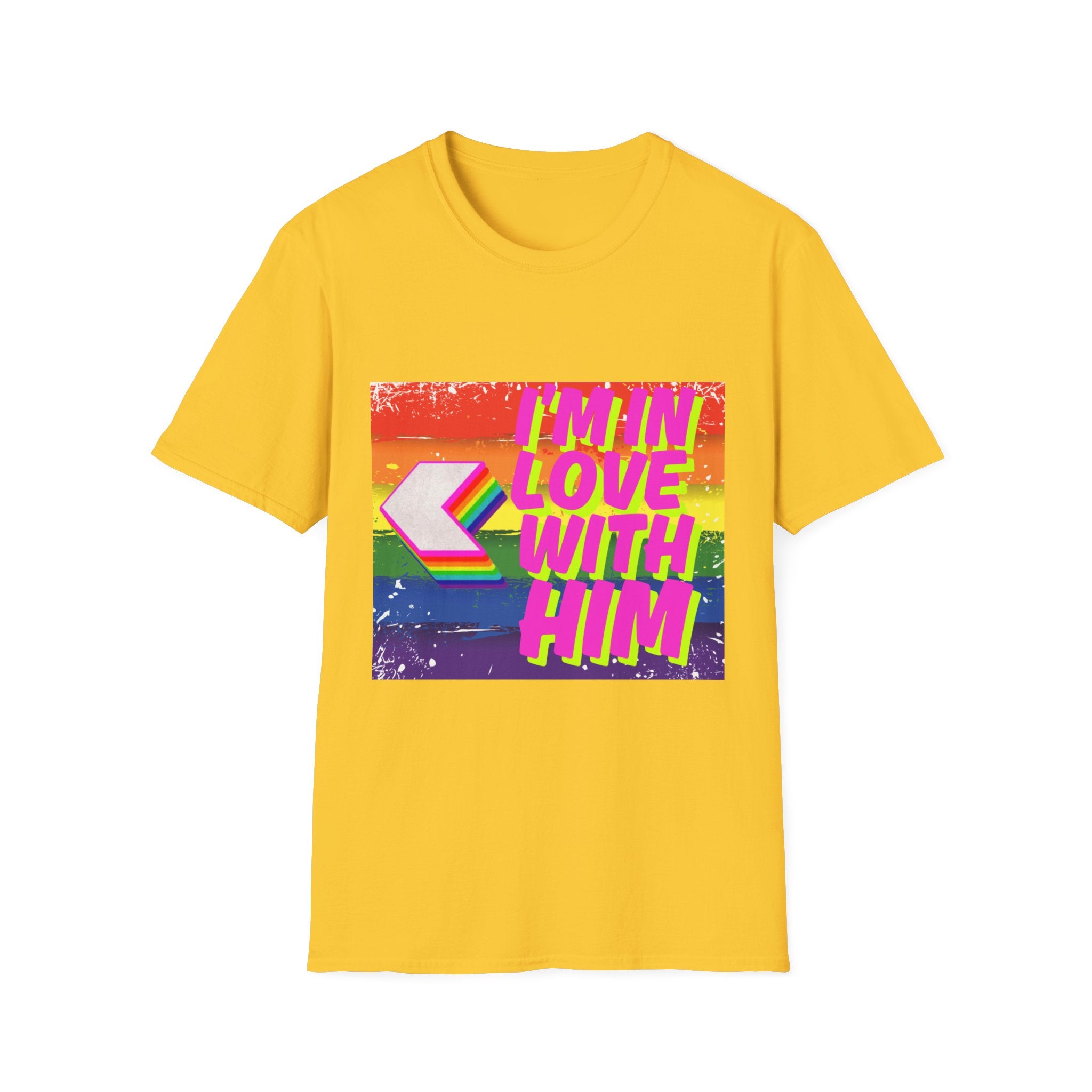 I'm In Love With Him Unisex Softstyle T-Shirt
