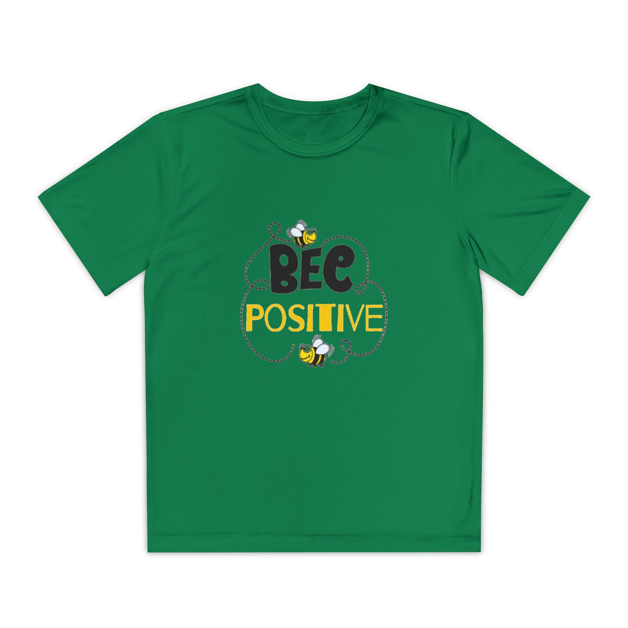 Bee Positive Youth Short Sleeve Competitor T-Shirt