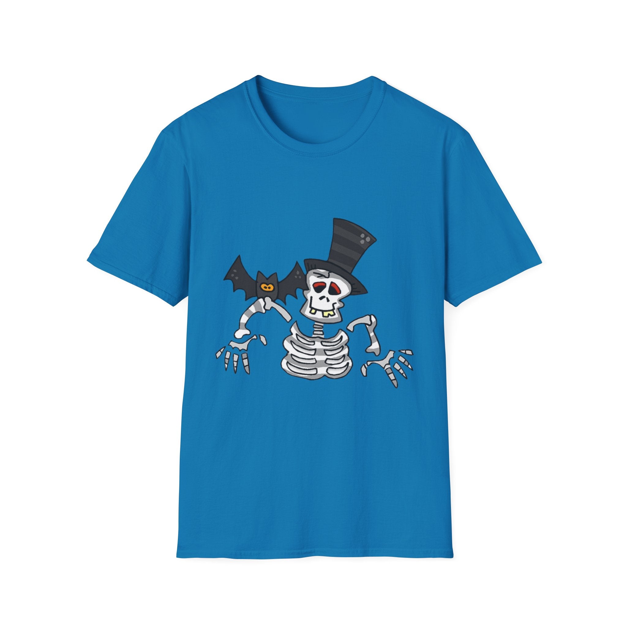 Halloween Skeleton Unisex Softstyle T-Shirt