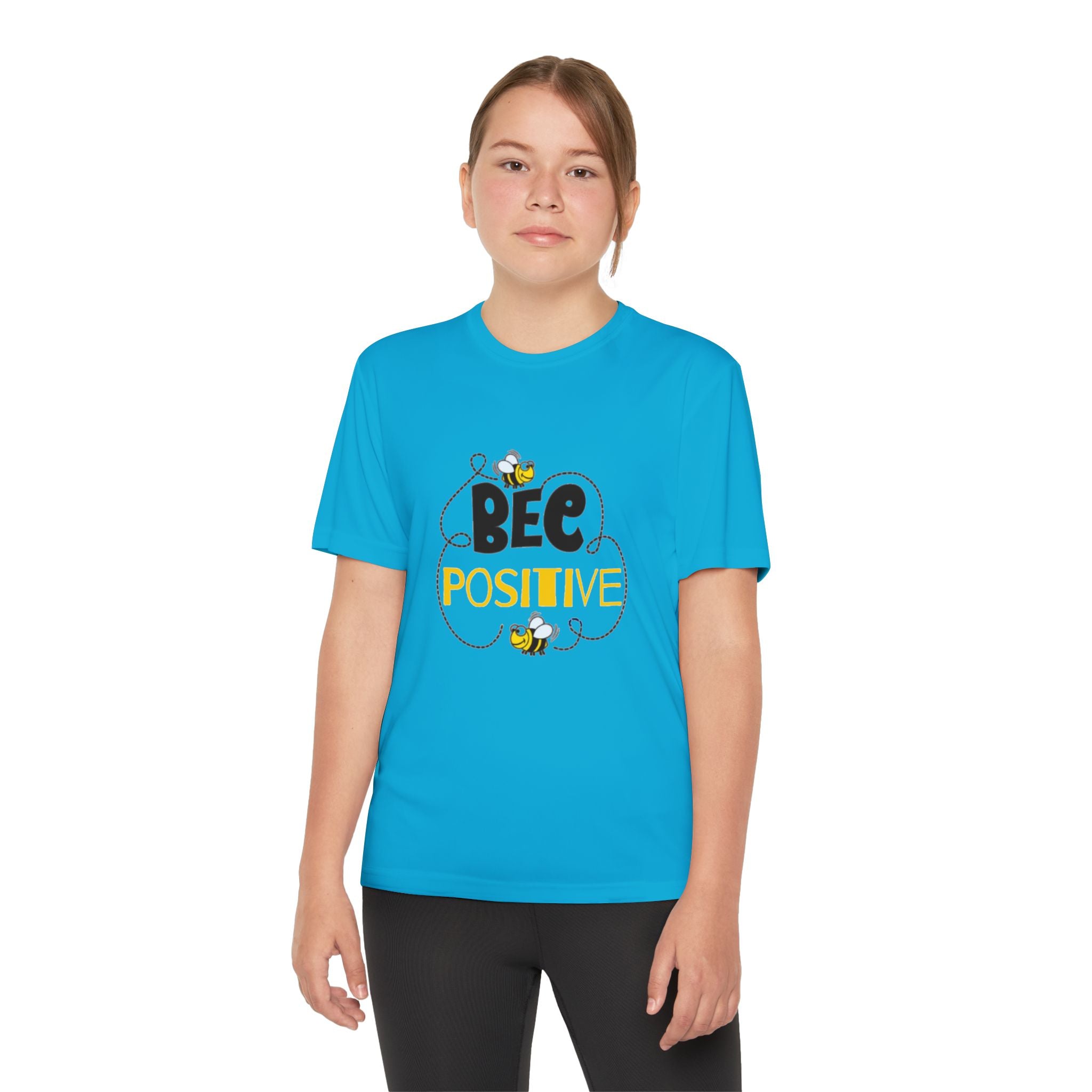 Bee Positive Youth Short Sleeve Competitor T-Shirt