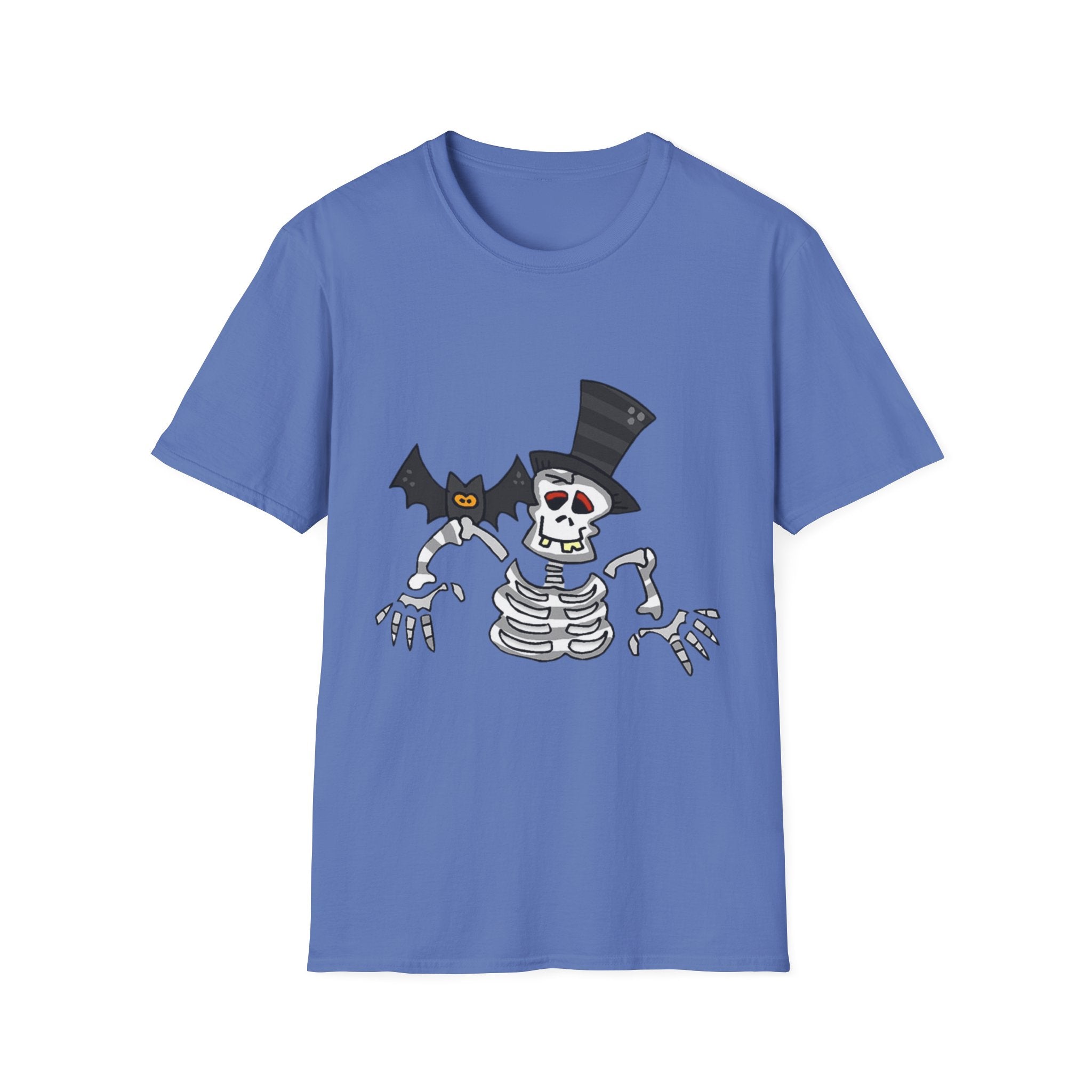 Halloween Skeleton Unisex Softstyle T-Shirt