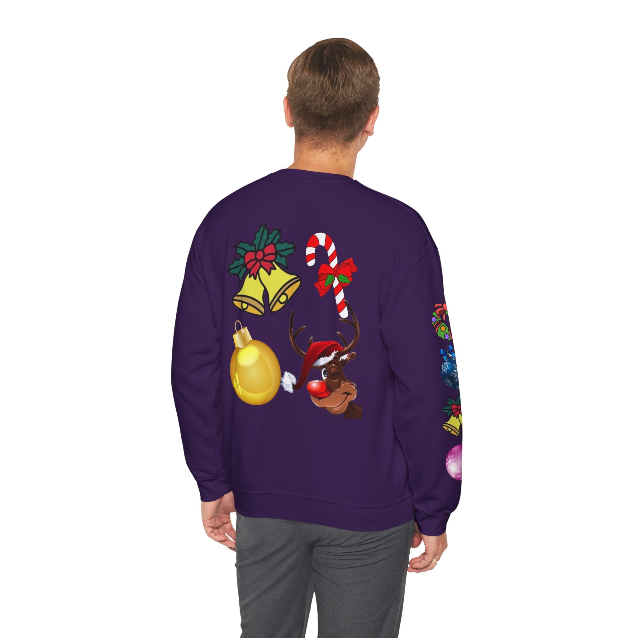 Festive Not-So-Ugly Christmas Unisex Heavy Blend™ Crewneck Sweatshirt