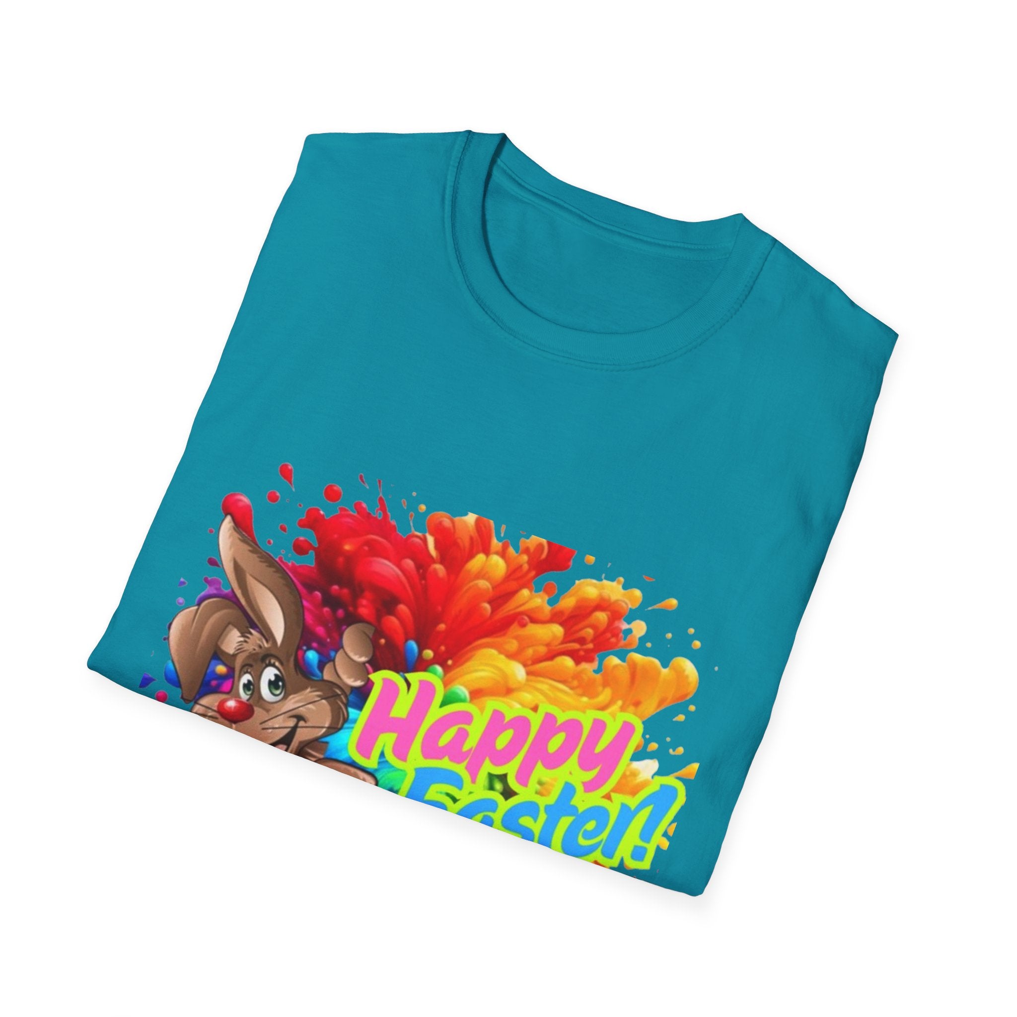 Happy Easter Bunny Unisex Softstyle T-Shirt