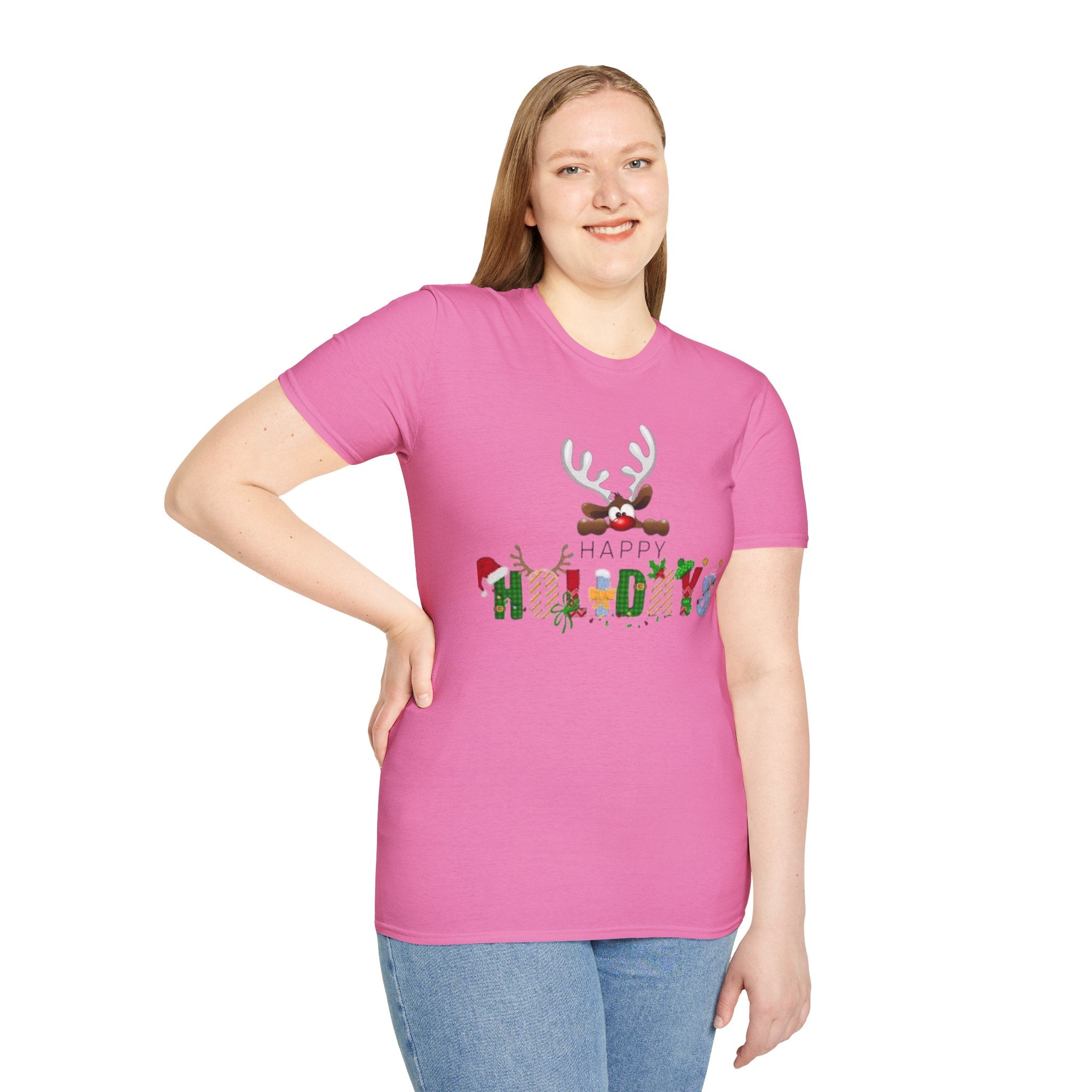 Happy Holidays Unisex Softstyle T-Shirt