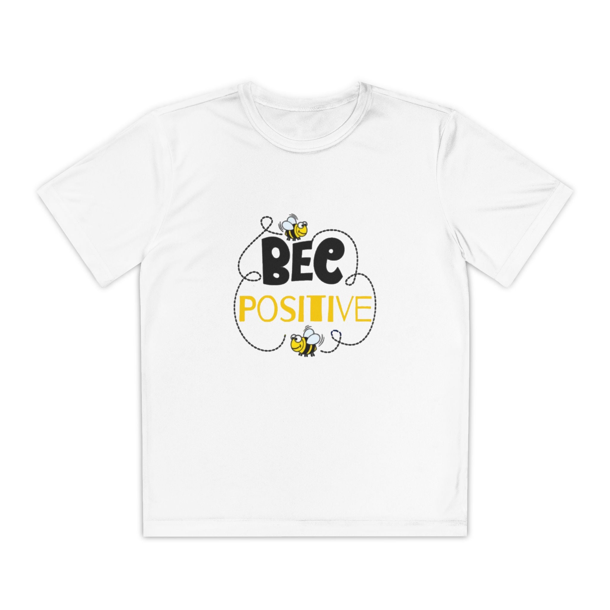 Bee Positive Youth Short Sleeve Competitor T-Shirt