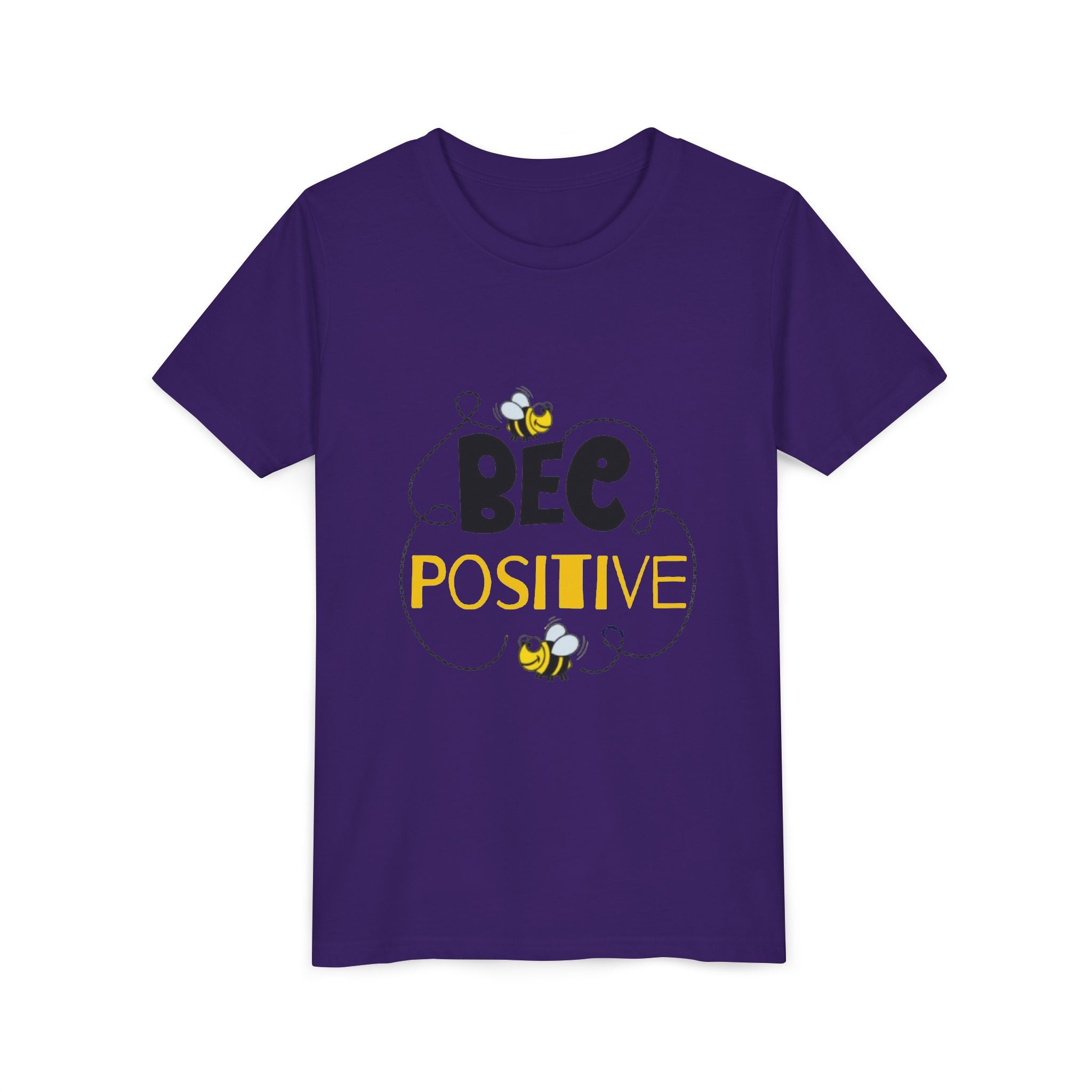 Bee Positive Youth Short Sleeve T-Shirt