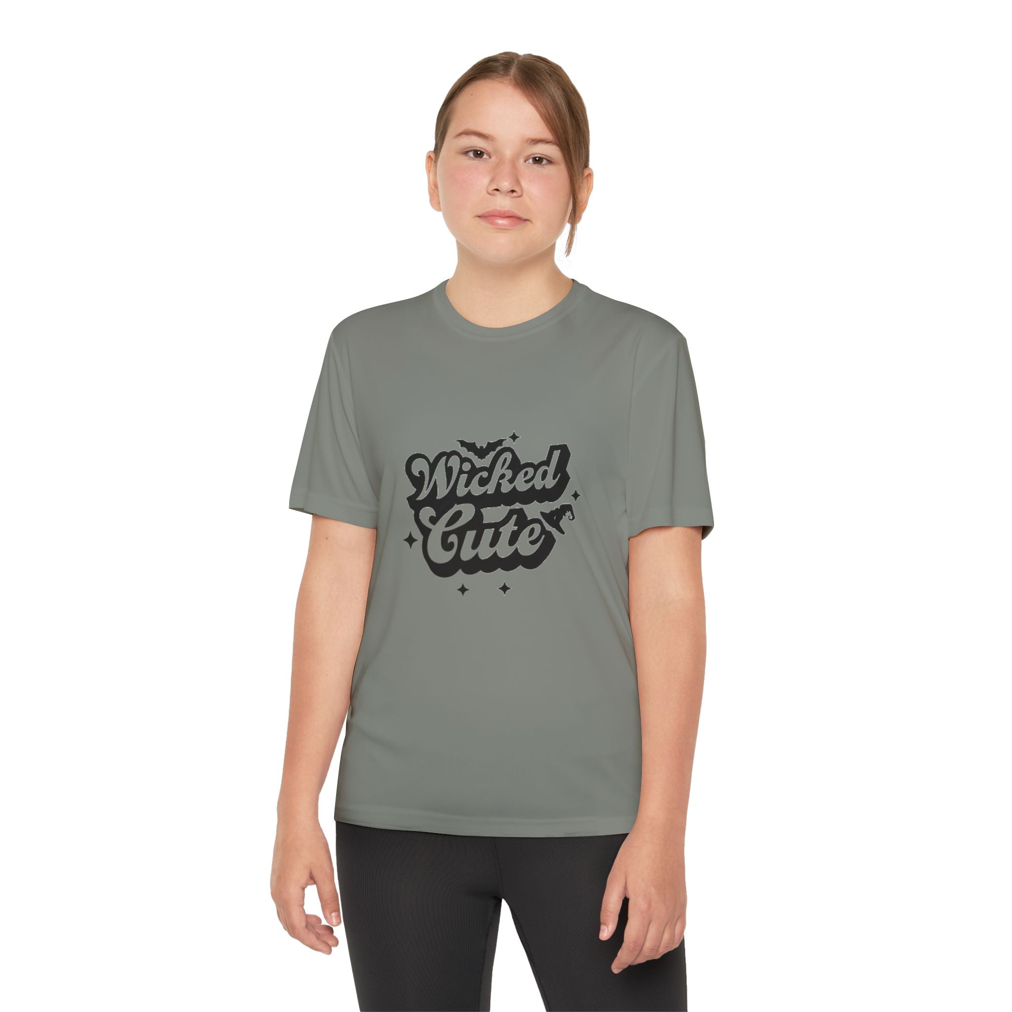Wicked Cute Youth Competitor Short Sleeve T-Shirt