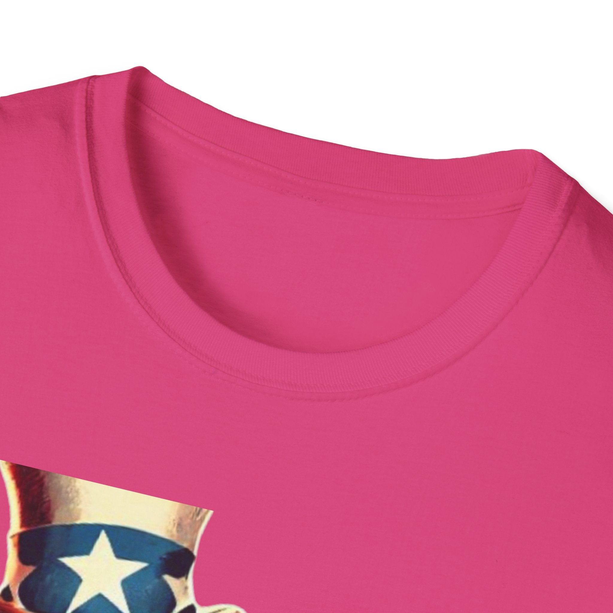 Patriotic Uncle Sam Unisex Softstyle T-Shirt