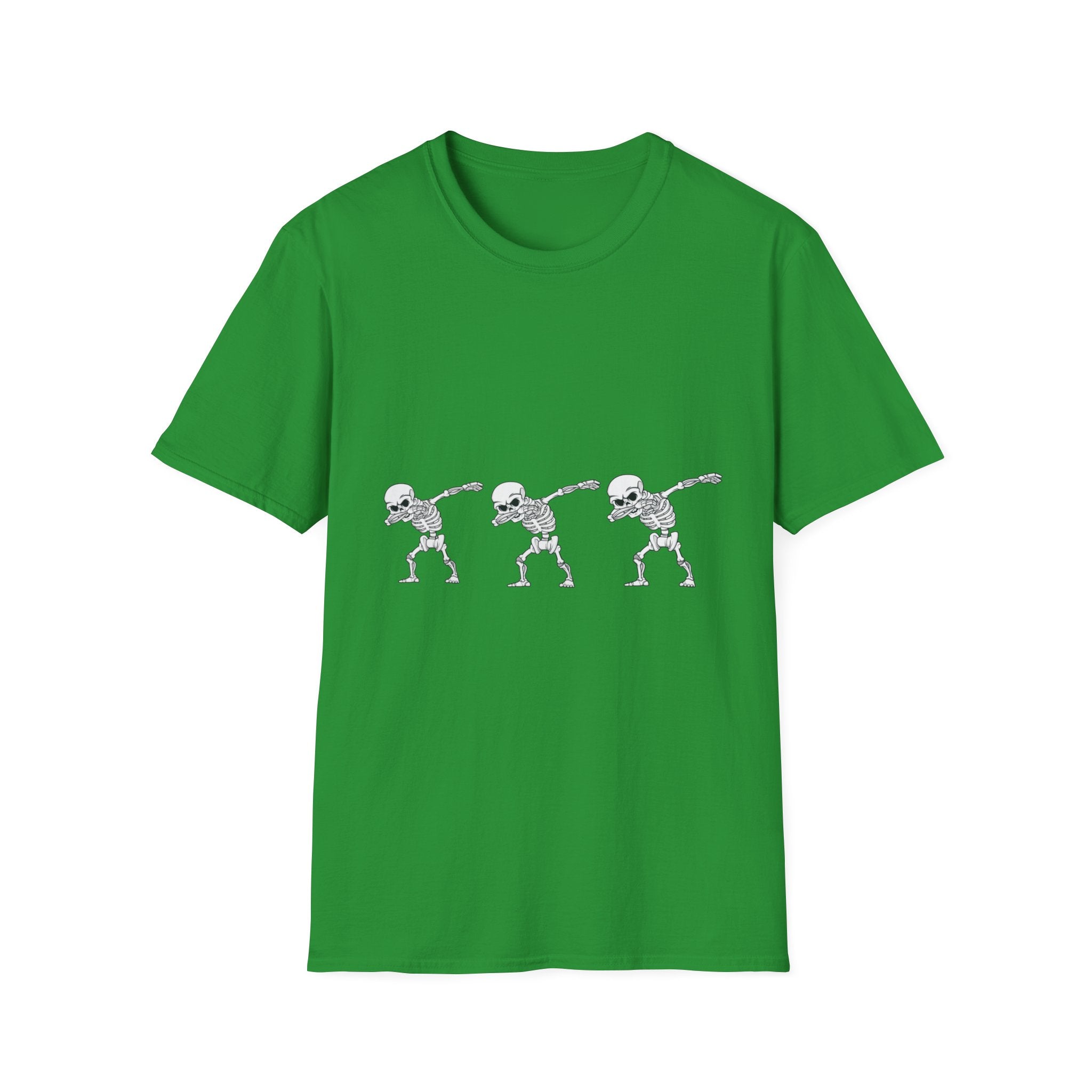 Dabbing Skeleton Dance Unisex Softstyle T-Shirt