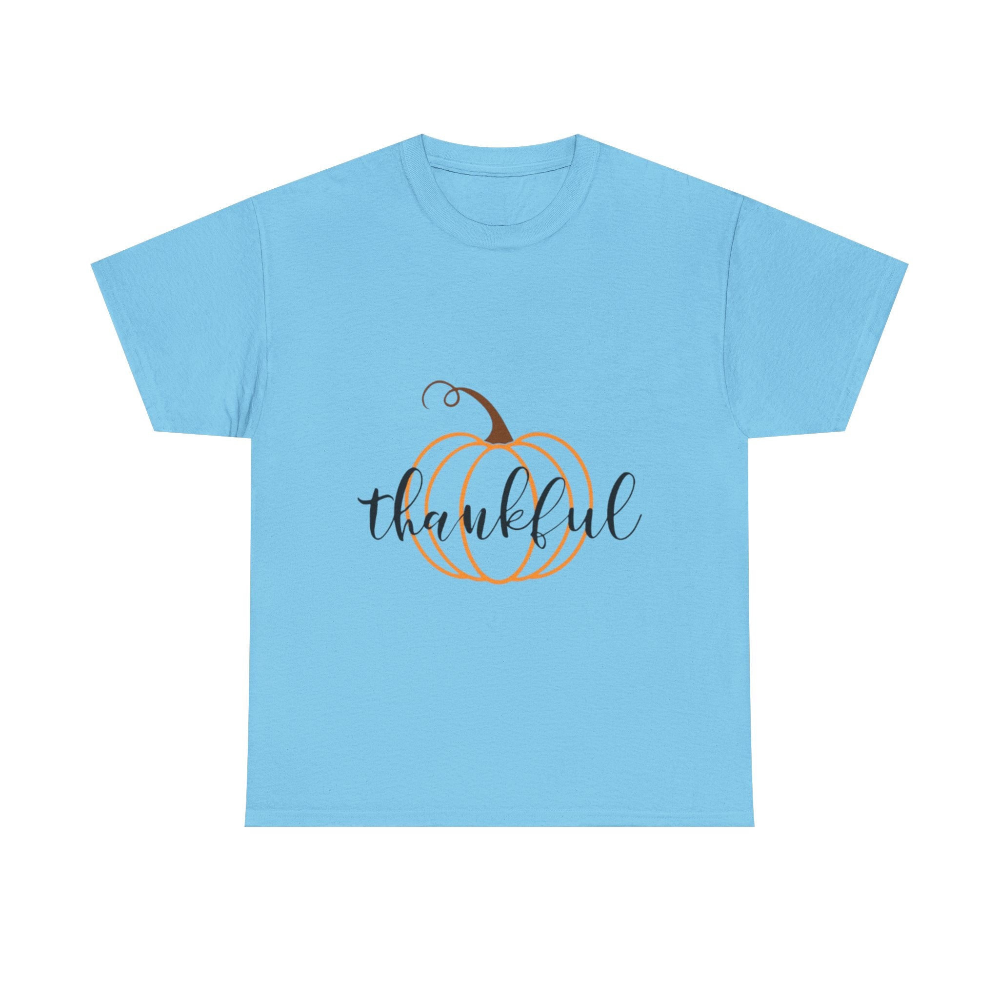 Thankful Pumpkin Unisex Heavy Cotton T-Shirt