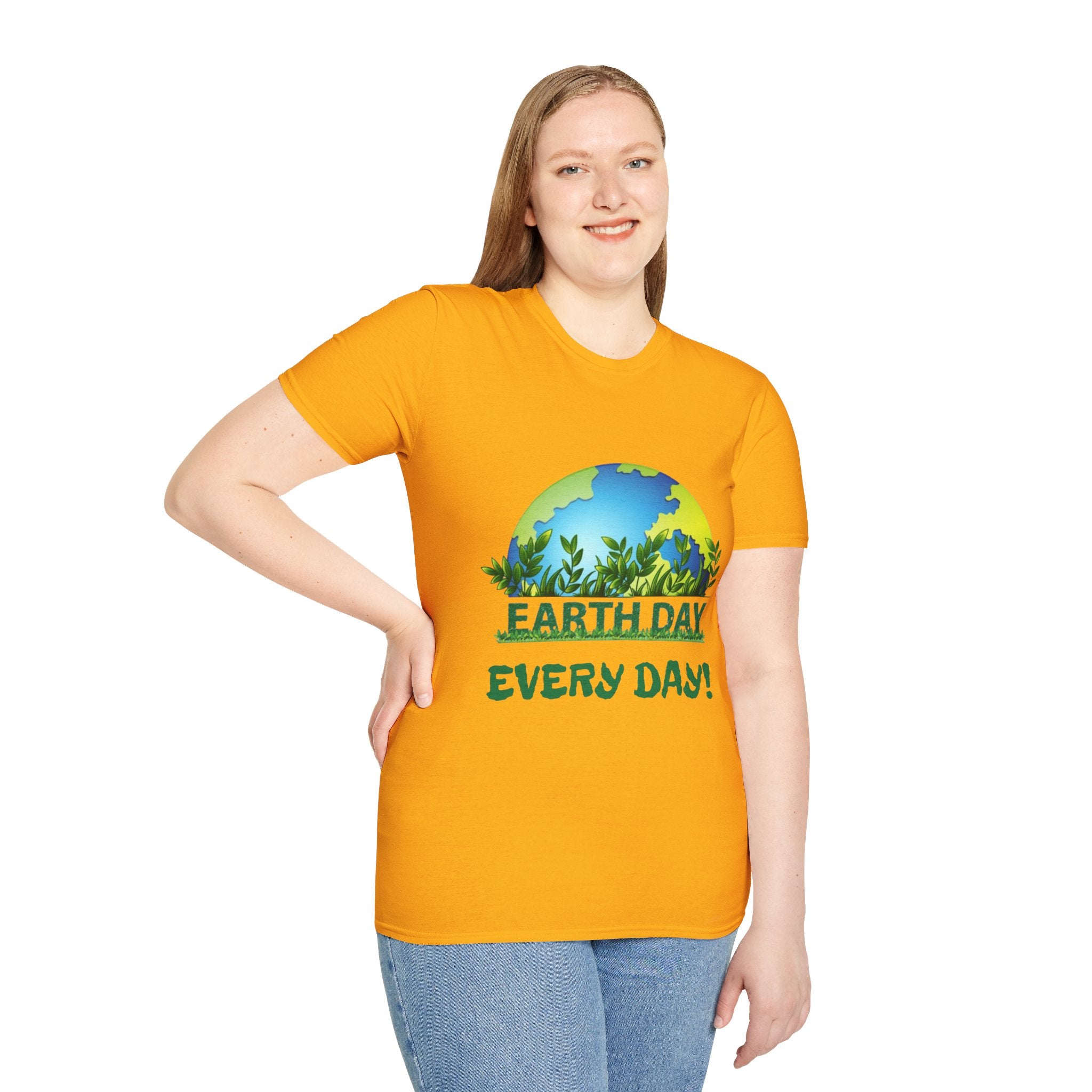 Earth Day Every Day Unisex Softstyle T-Shirt
