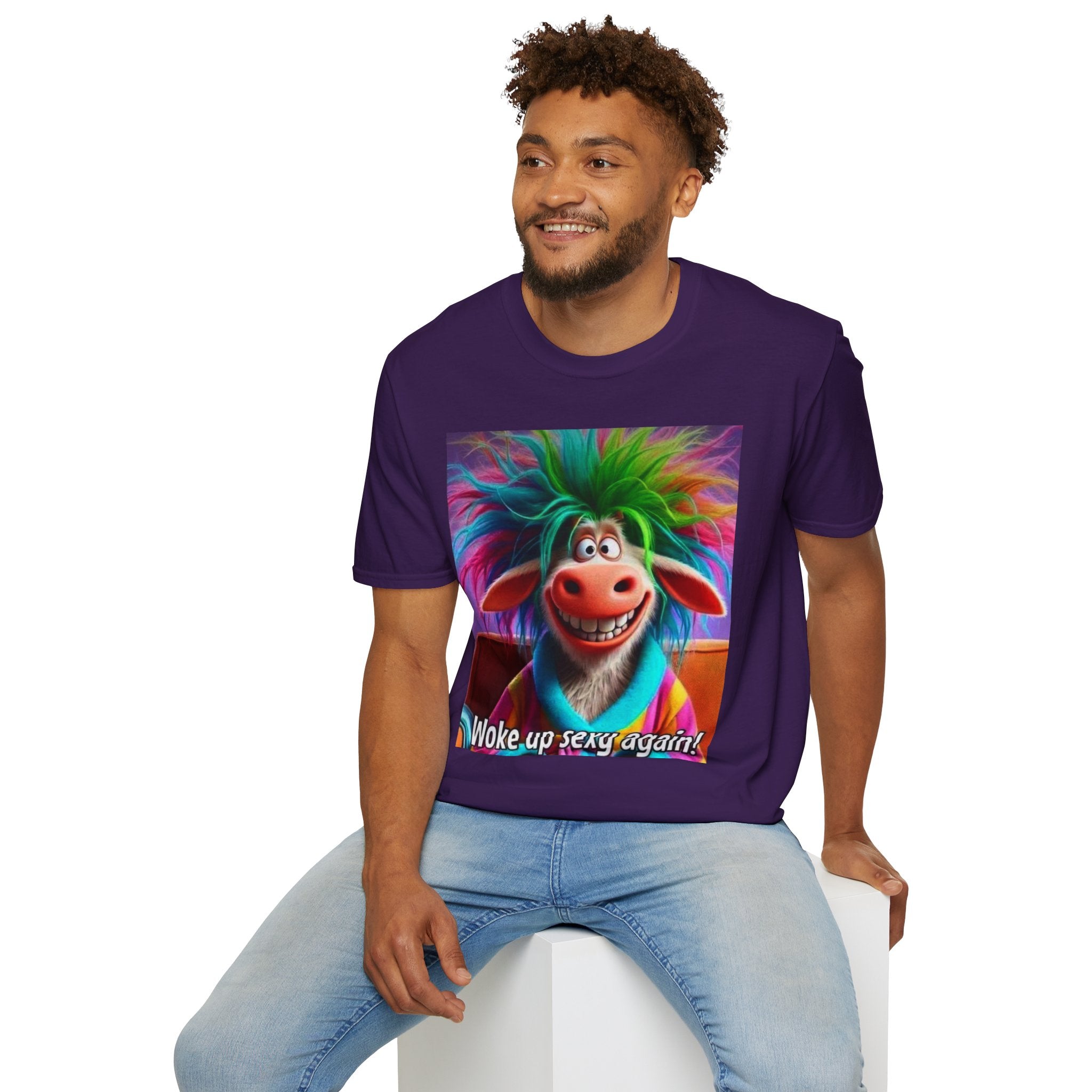 Woke Up Sexy Again Unisex Softstyle T-Shirt
