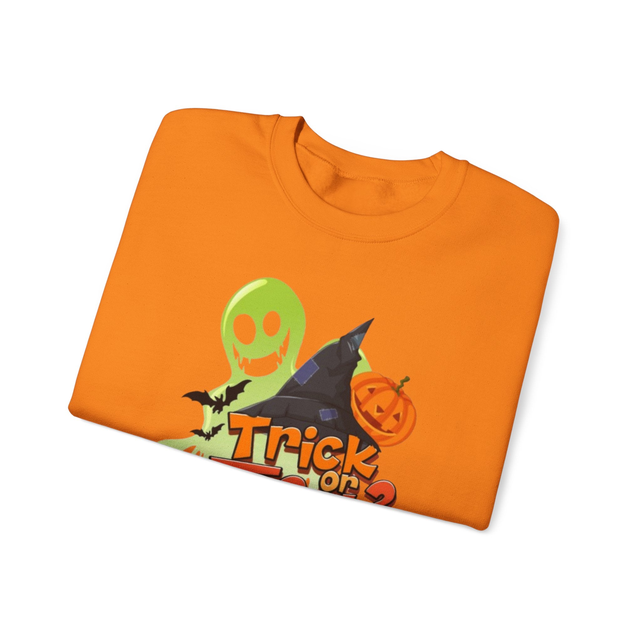 Halloween Trick or Treat Unisex Heavy Blend™ Crewneck Sweatshirt