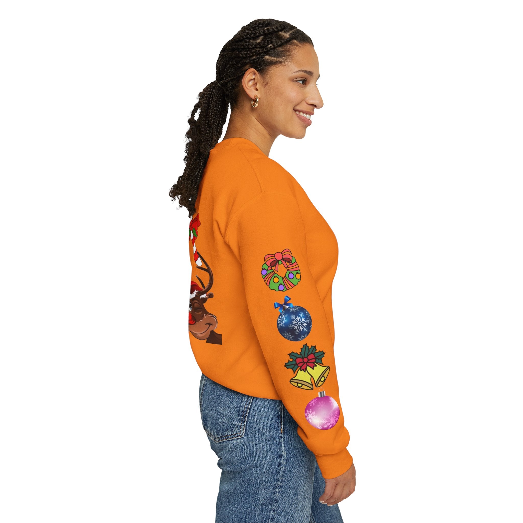 Festive Not-So-Ugly Christmas Unisex Heavy Blend™ Crewneck Sweatshirt