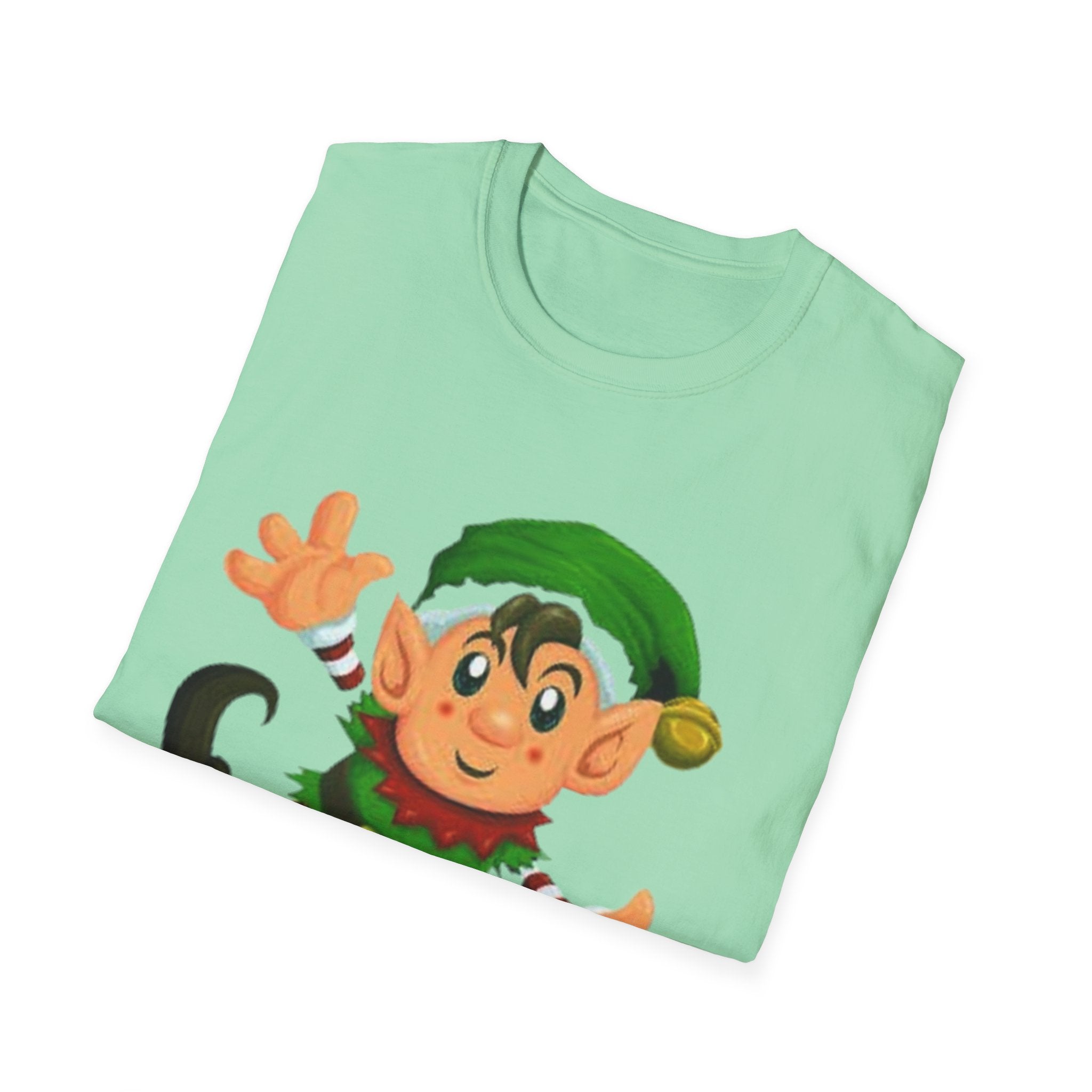 Christmas Elf Unisex Softstyle T-Shirt
