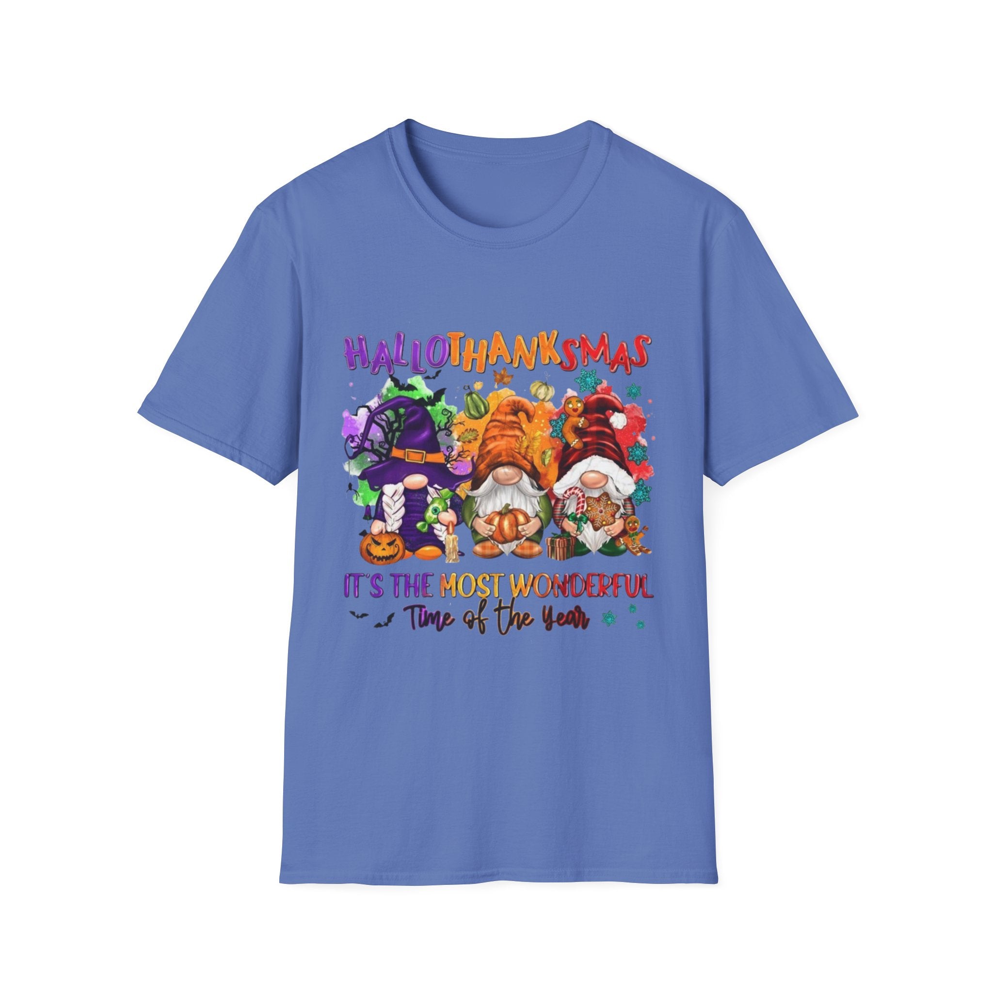Happy Hallothanksmas Unisex Softstyle T-Shirt