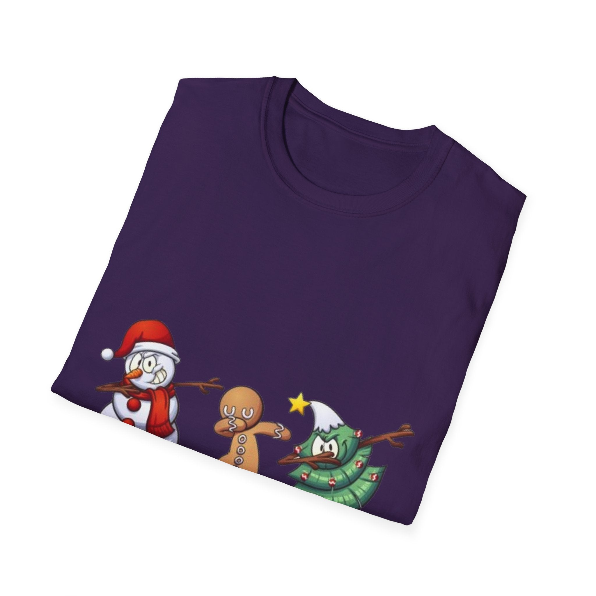 Christmas Dabbing Unisex Softstyle T-Shirt