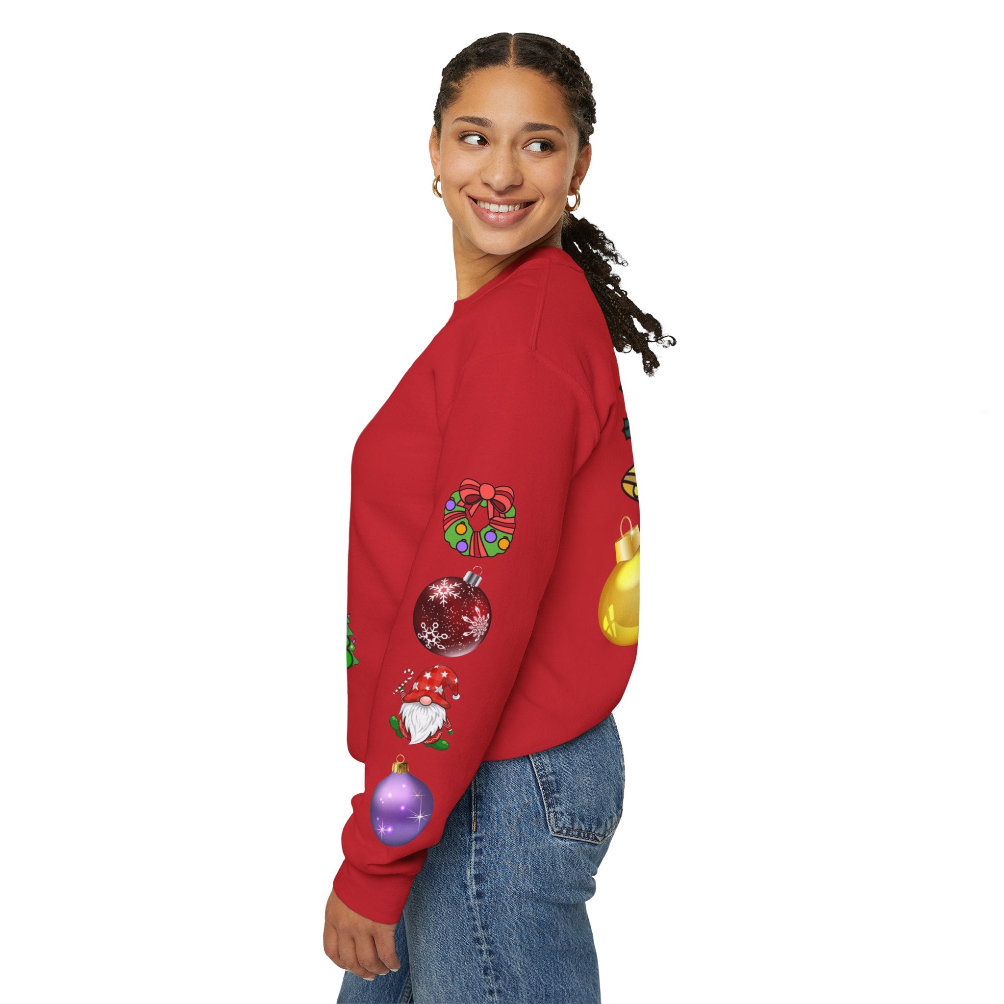 Festive Not-So-Ugly Christmas Unisex Heavy Blend™ Crewneck Sweatshirt