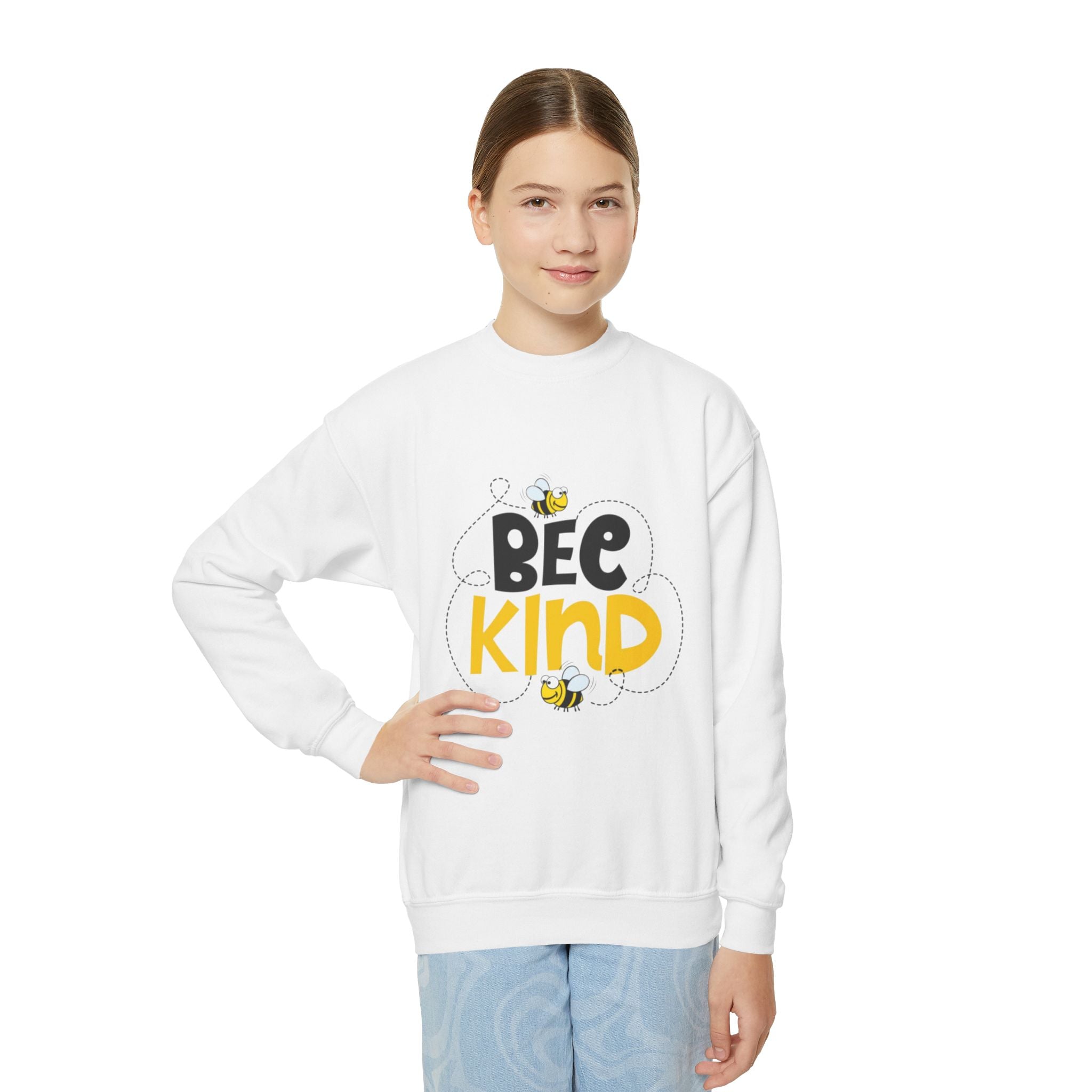 Bee Kind Youth Crewneck Sweatshirt