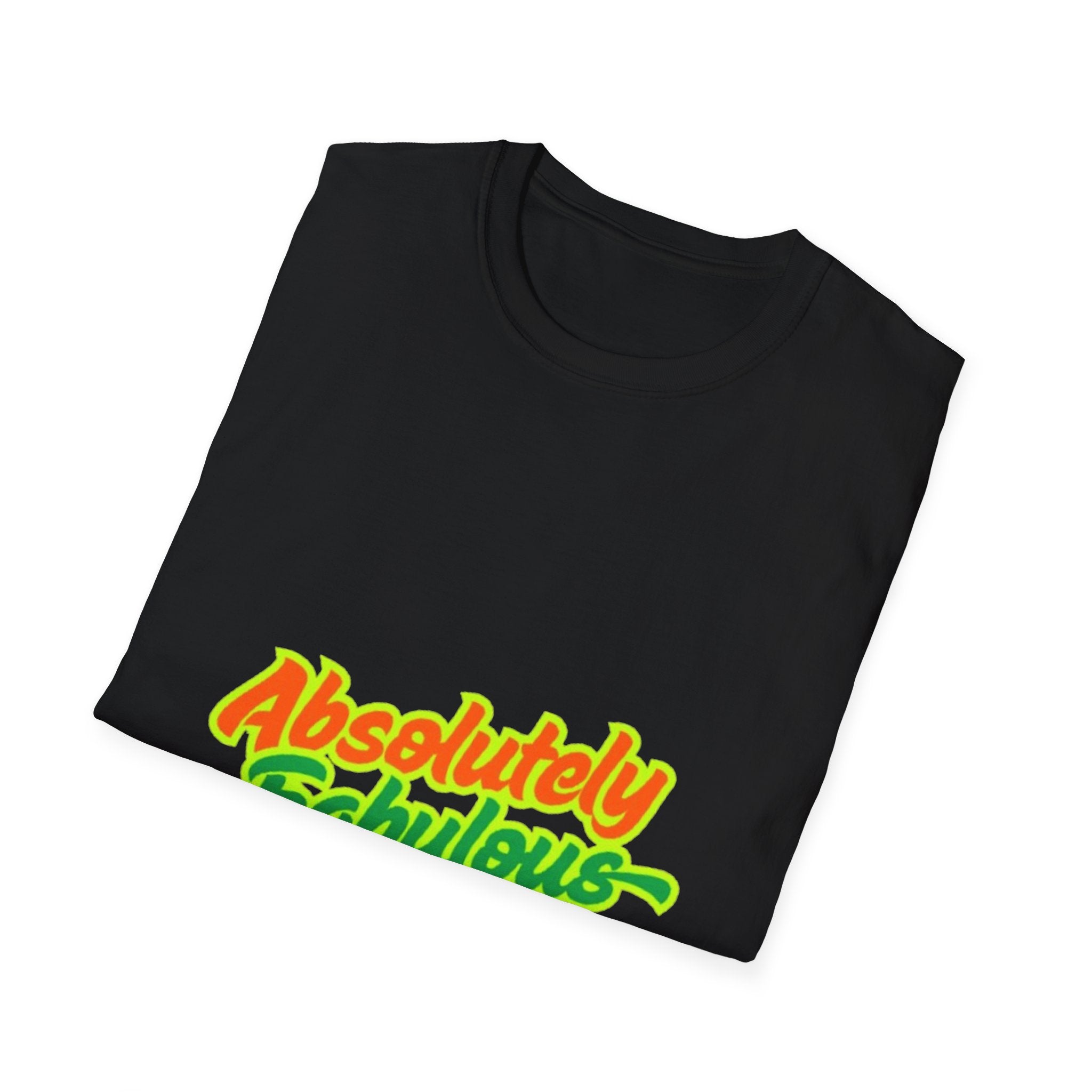 Absolutely Fabulous Orange/Green Unisex Softstyle T-Shirt