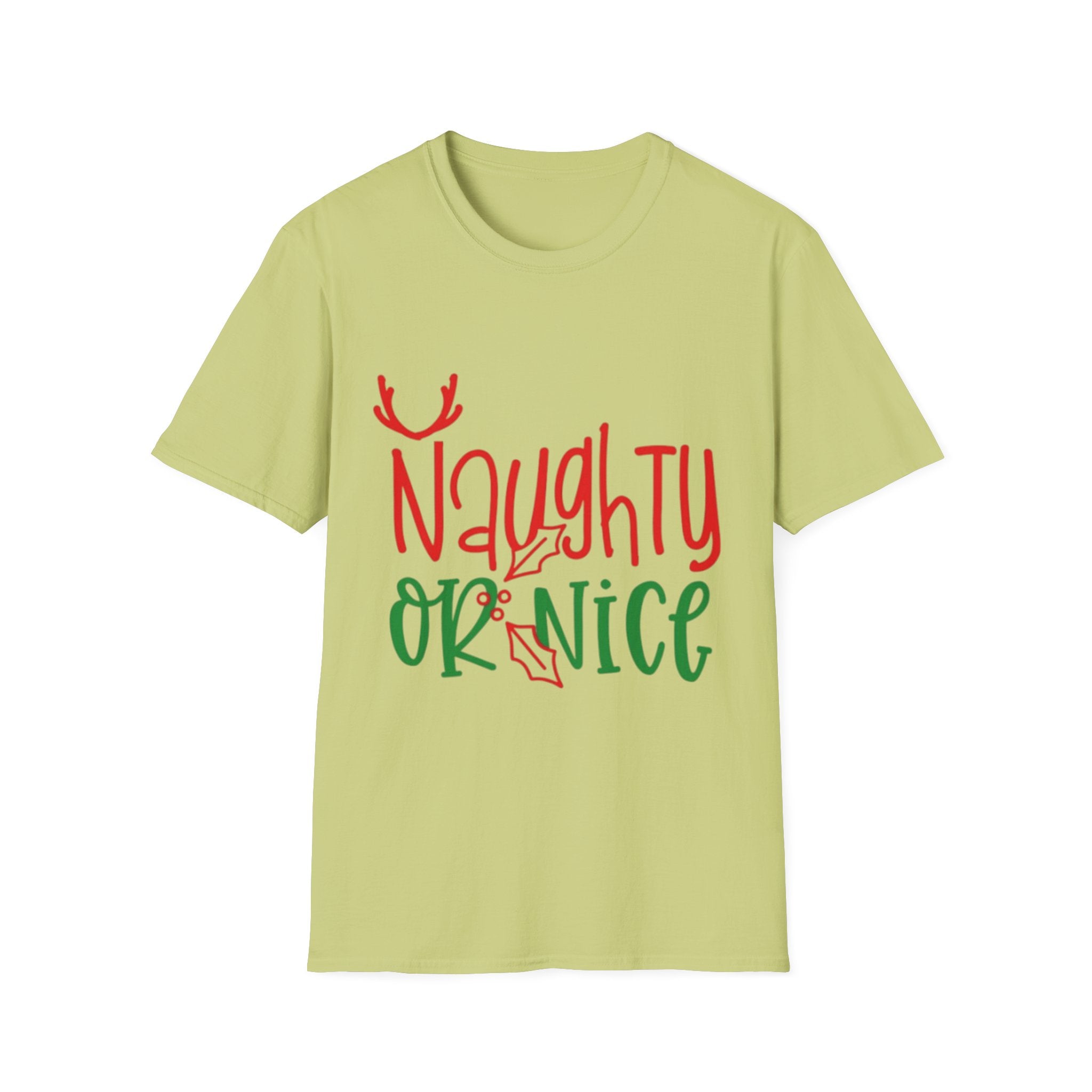 Naughty Or Nice Unisex Softstyle T-Shirt