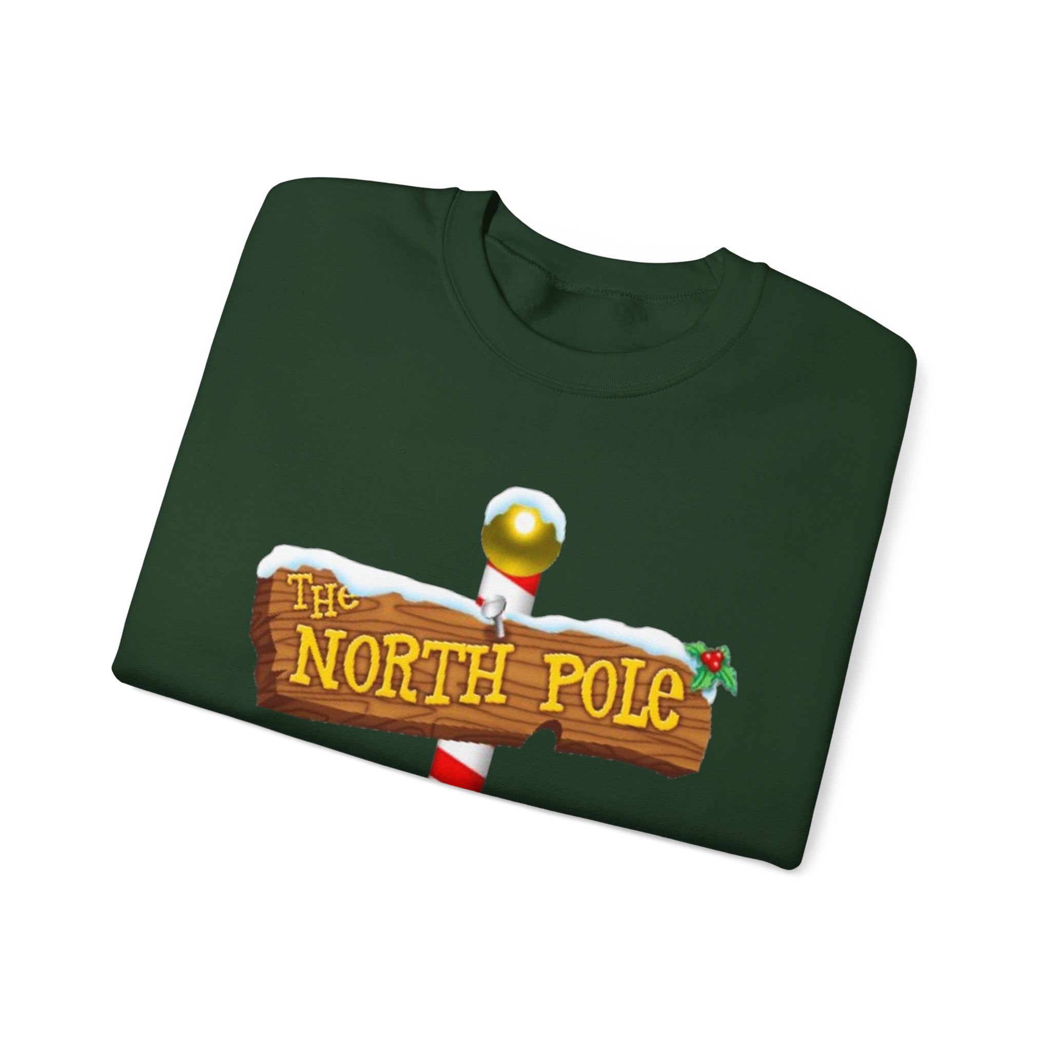 North Pole Unisex Heavy Blend™ Crewneck Sweatshirt