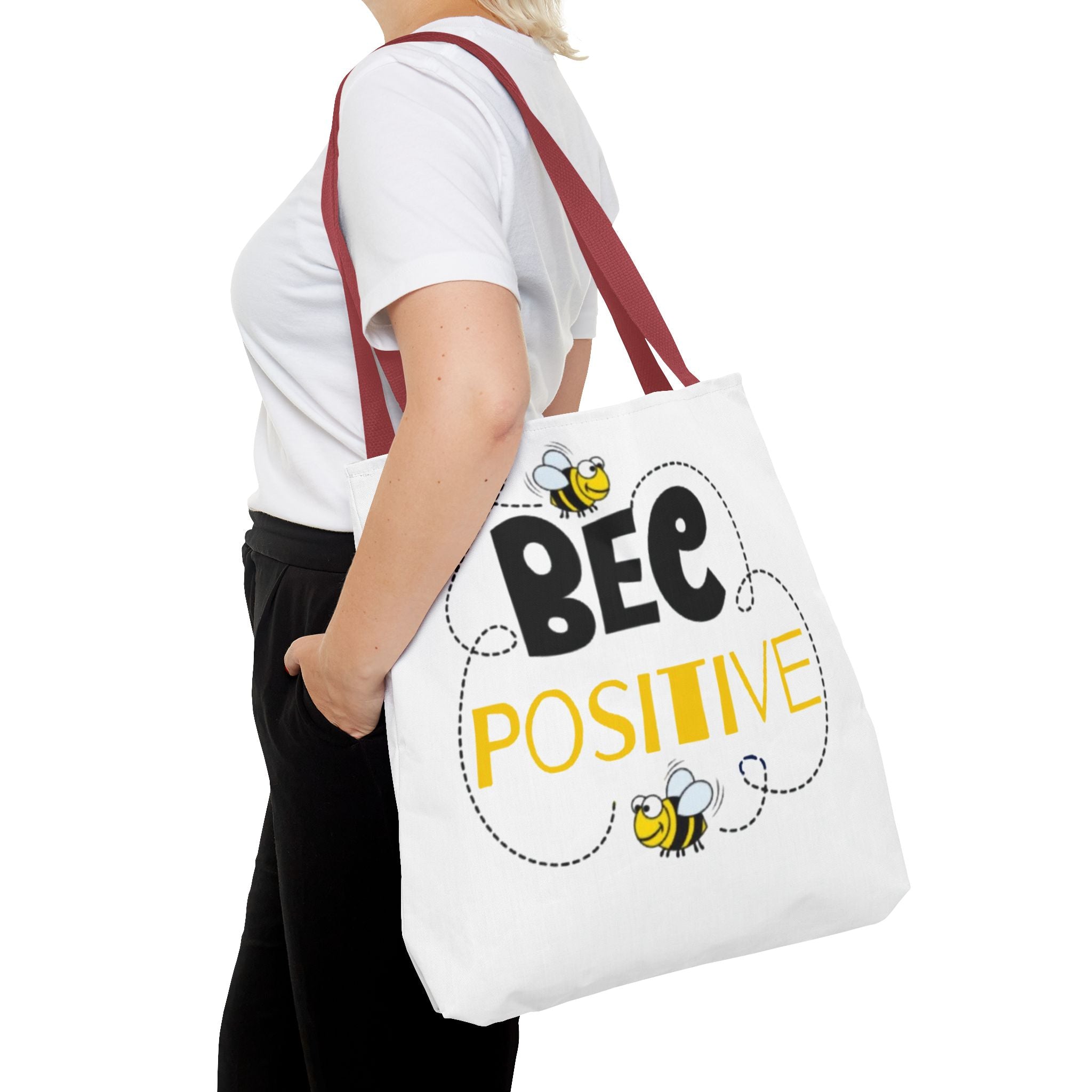 Bee Positive Eco-Friendly Tote Bag