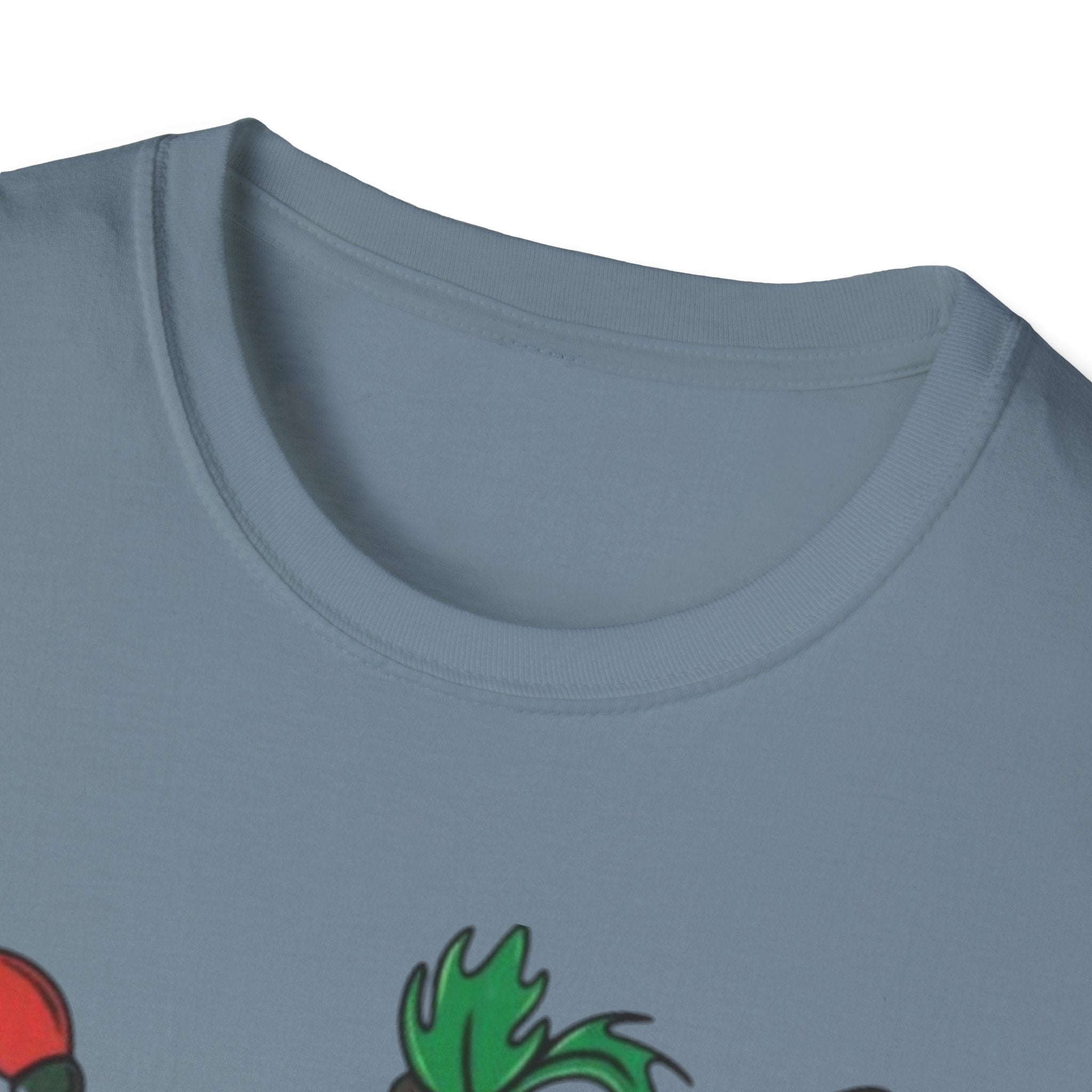 Festive Reindeer Unisex Softstyle T-Shirt