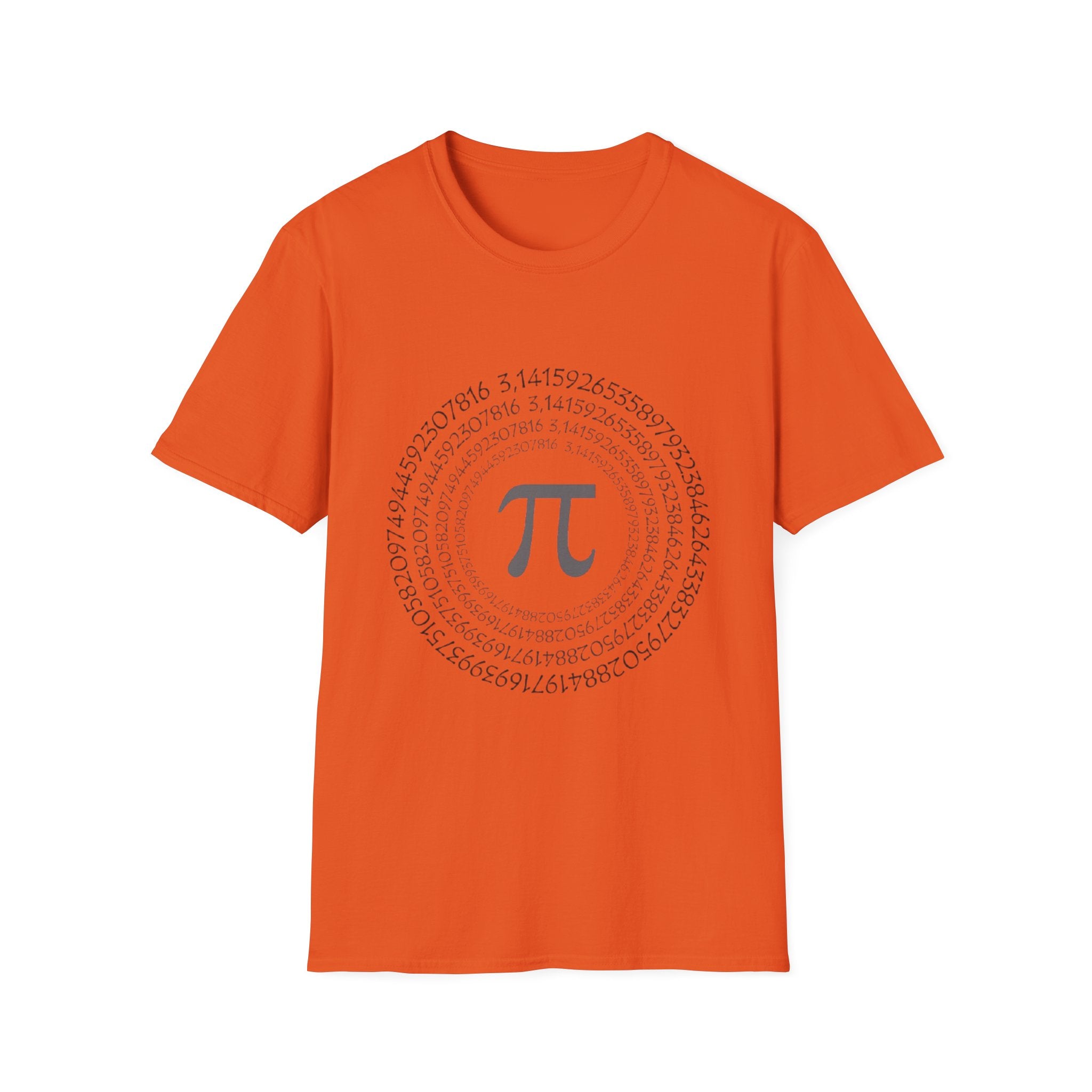 Pi Day Themed Unisex Softstyle T-Shirt
