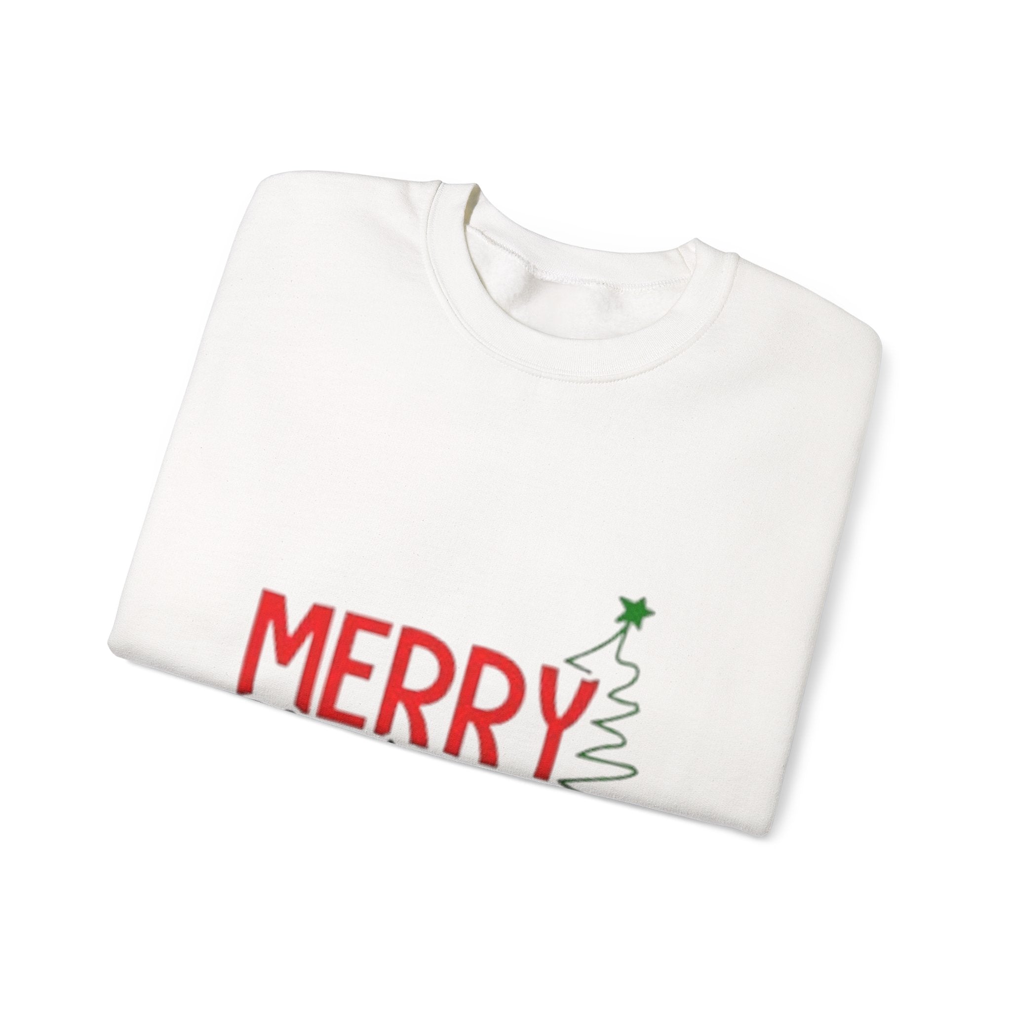 Merry Christmas Unisex Heavy Blend™ Crewneck Sweatshirt