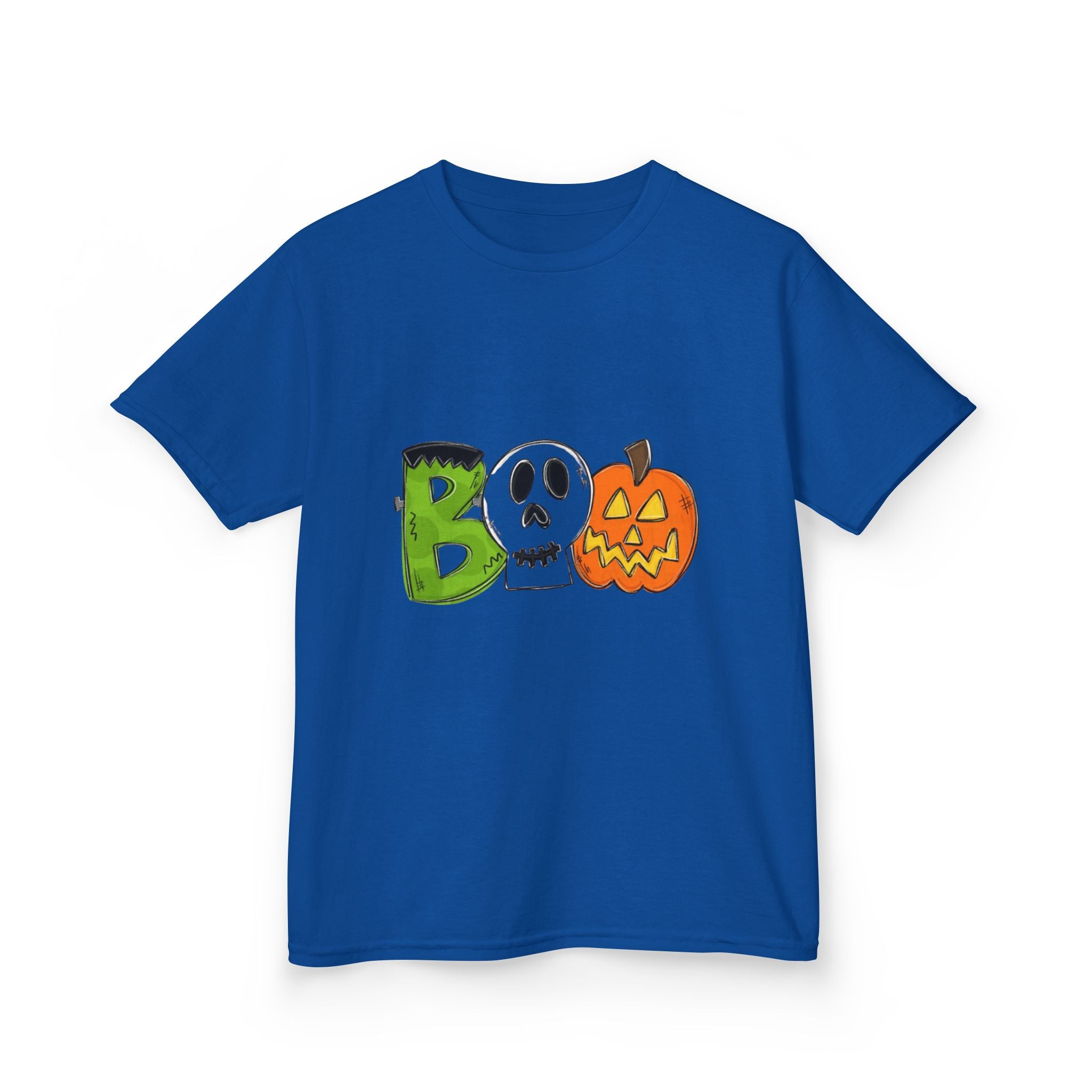 Halloween BOO Kids Short Sleeve T-Shirt