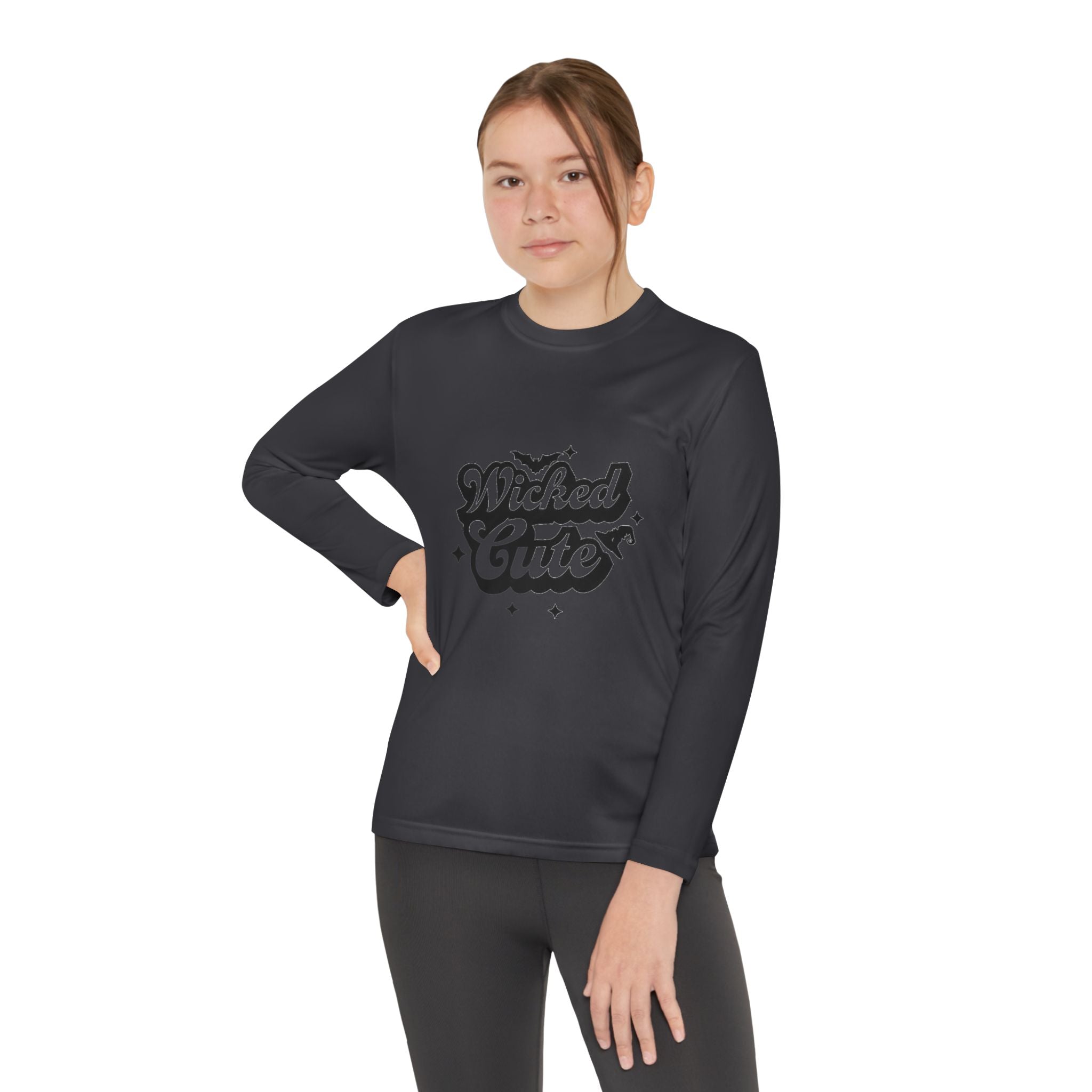 Wicked Cute Youth Competitor Long Sleeve T-Shirt