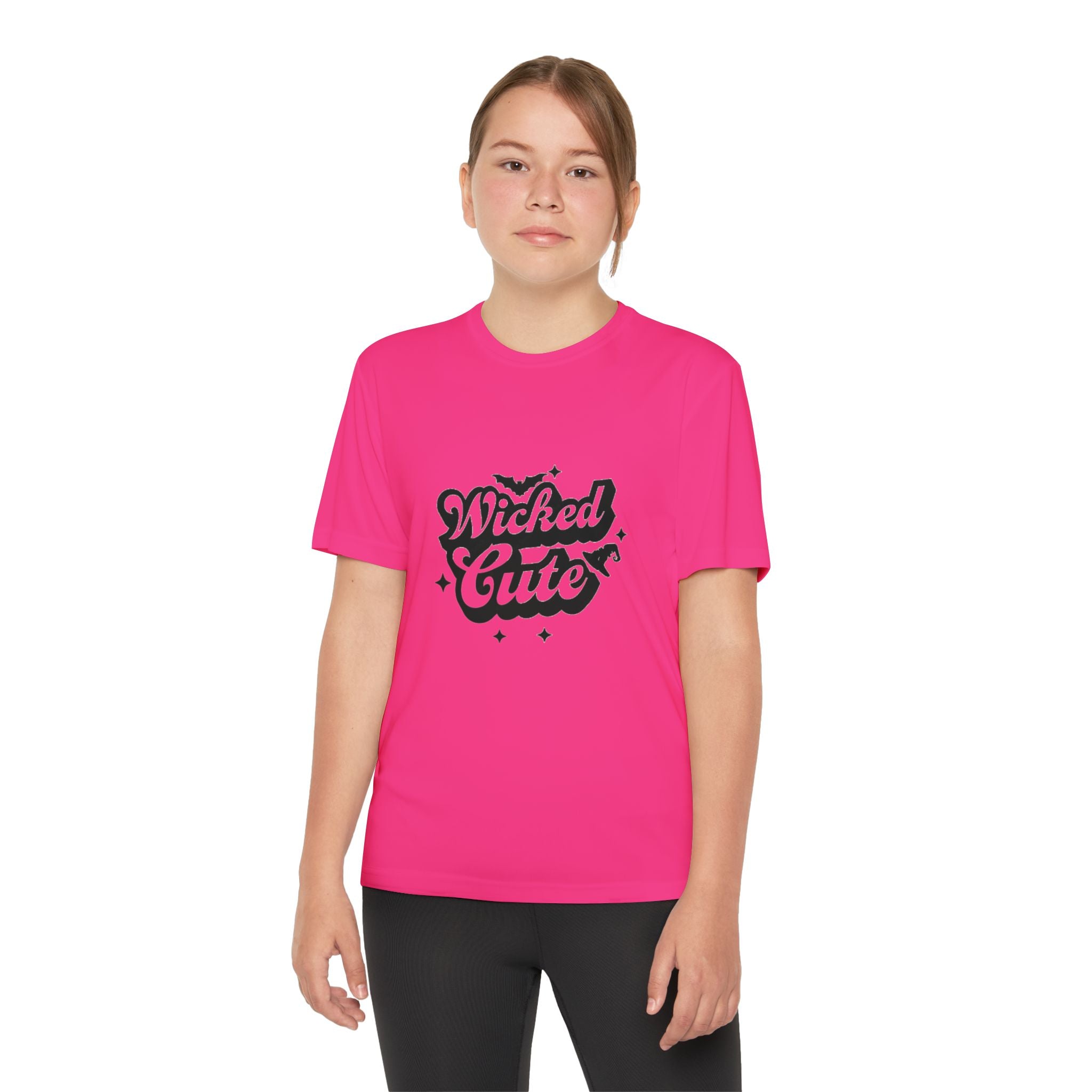 Wicked Cute Youth Competitor Short Sleeve T-Shirt