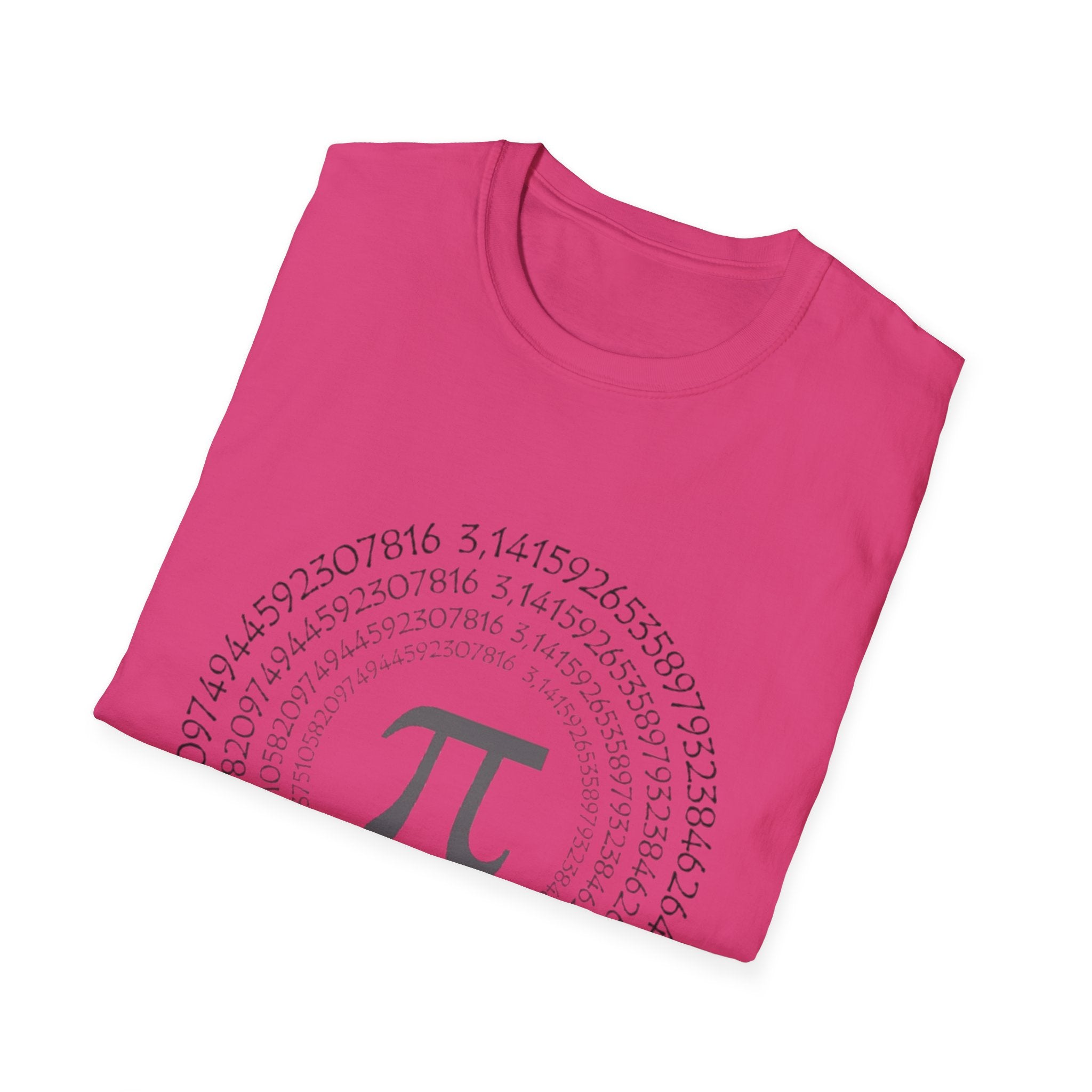 Pi Day Themed Unisex Softstyle T-Shirt