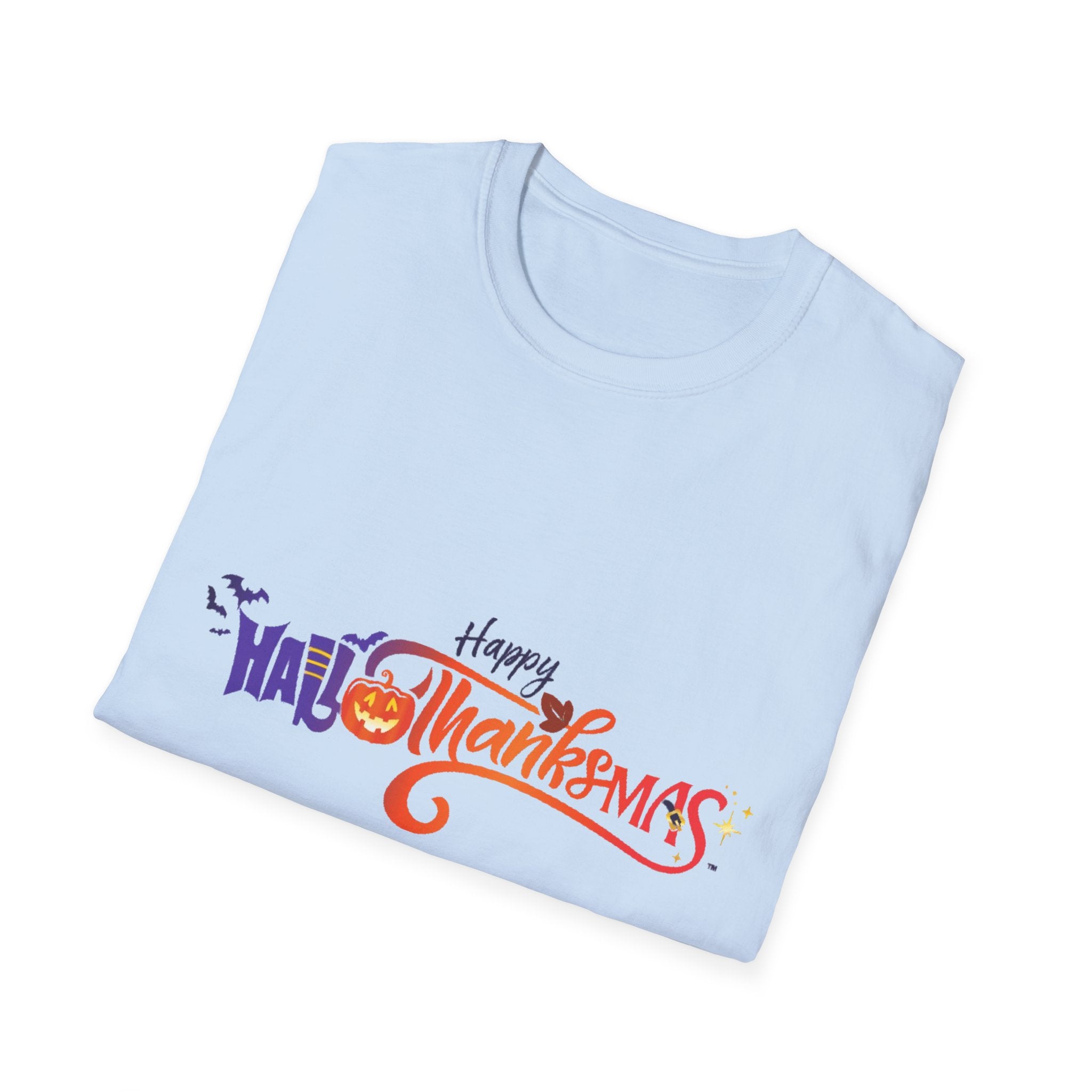 Happy Hallothanksmas Unisex Softstyle T-Shirt