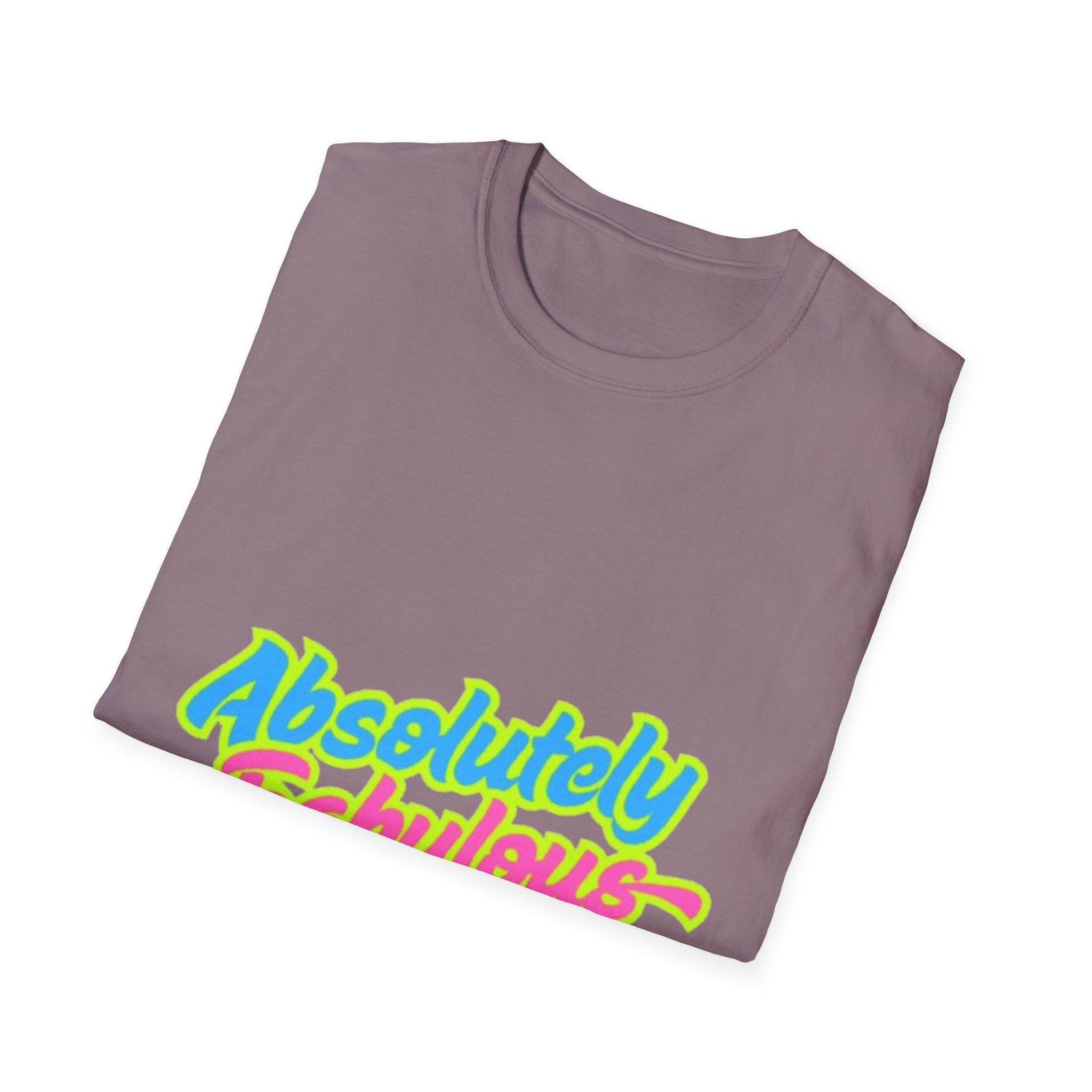 Absolutely Fabulous Teal/Pink Unisex Softstyle T-Shirt