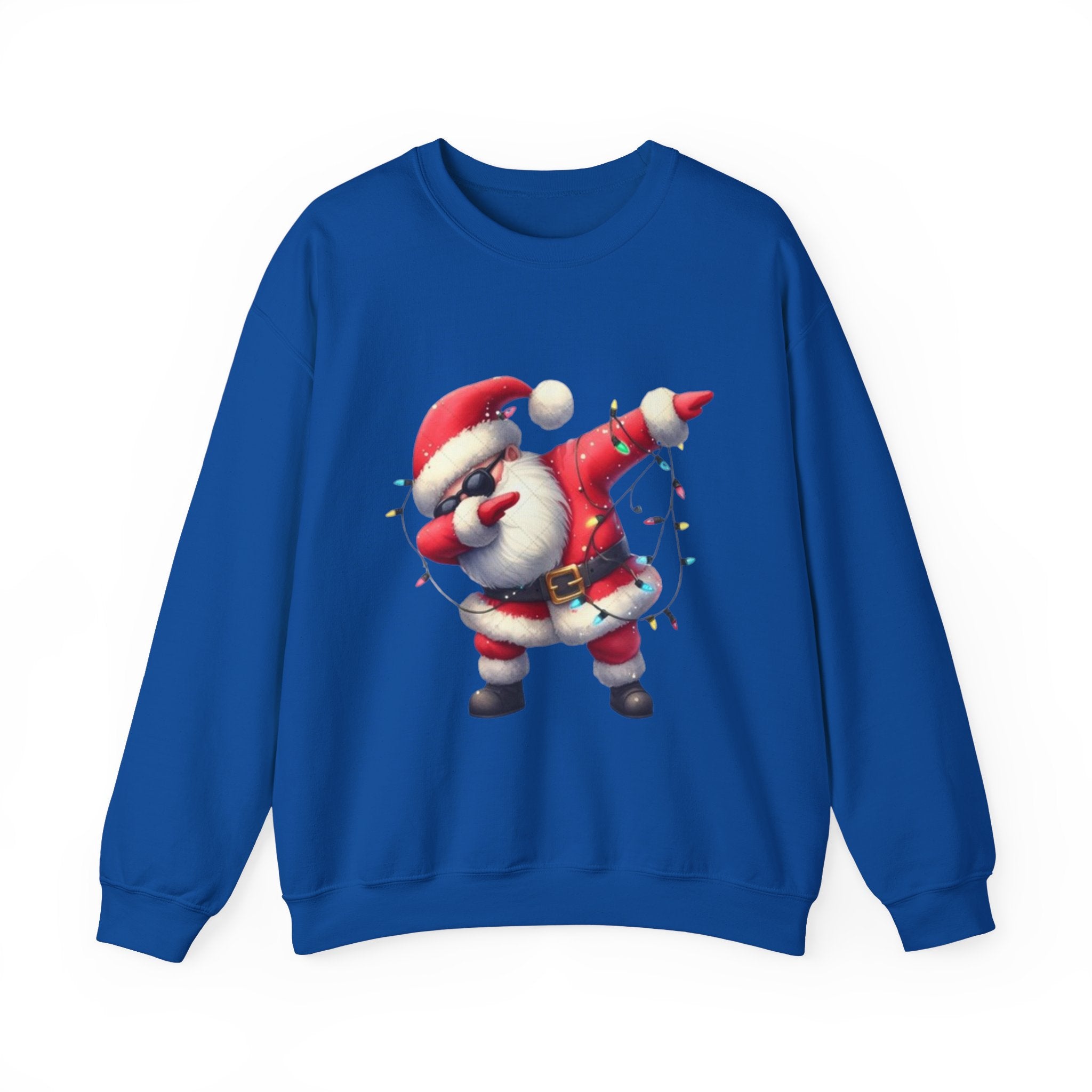 Santa Dabbing Unisex Heavy Blend™ Crewneck Sweatshirt