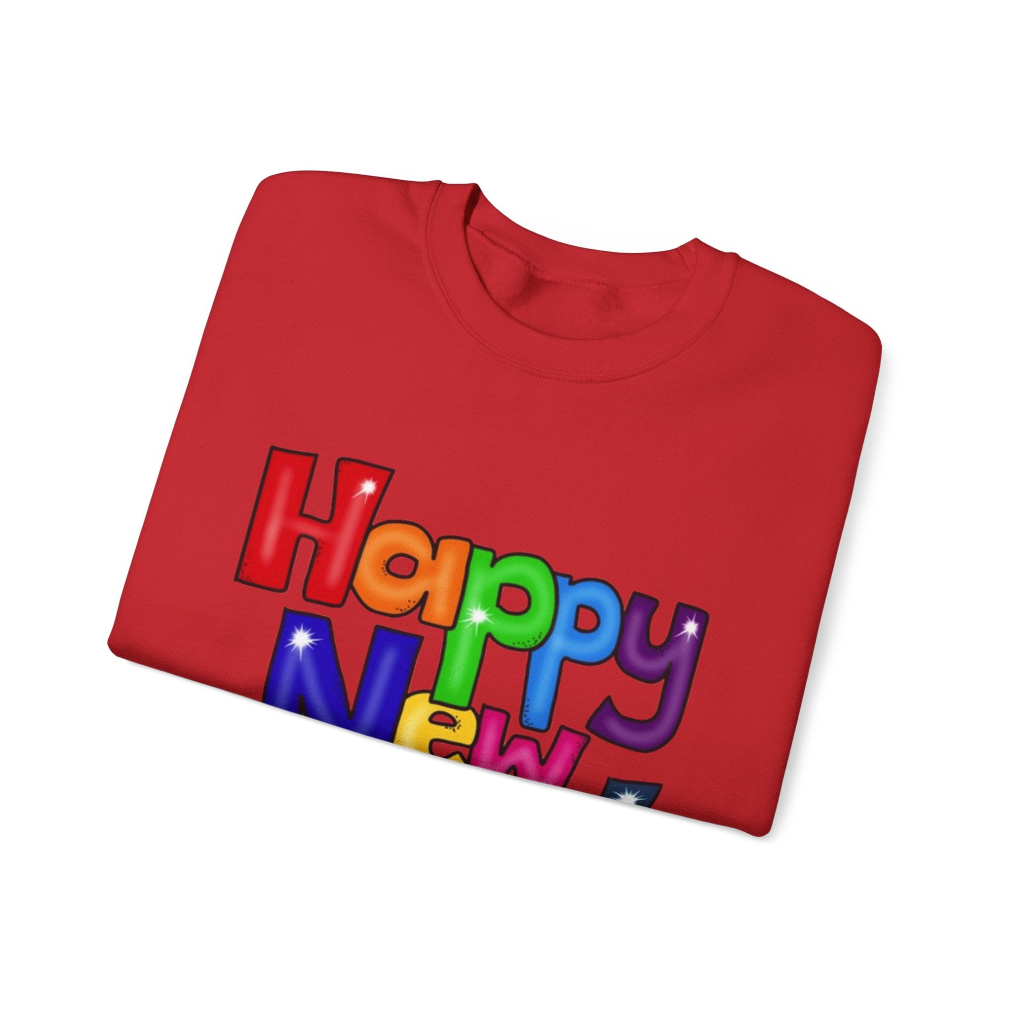 Happy New Year Unisex Heavy Blend™ Crewneck Sweatshirt