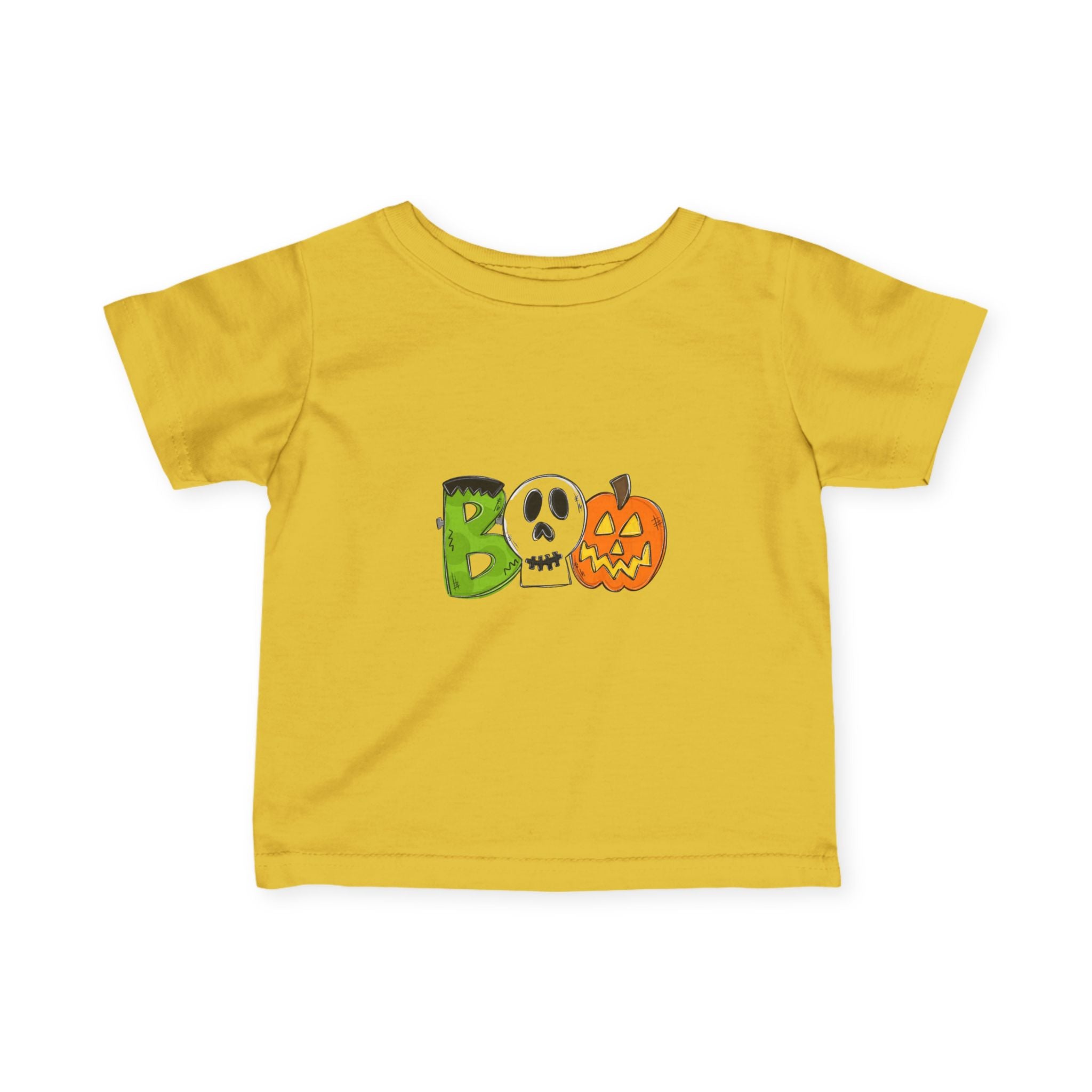 Halloween Boo Toddler Fine Jersey T-Shirt
