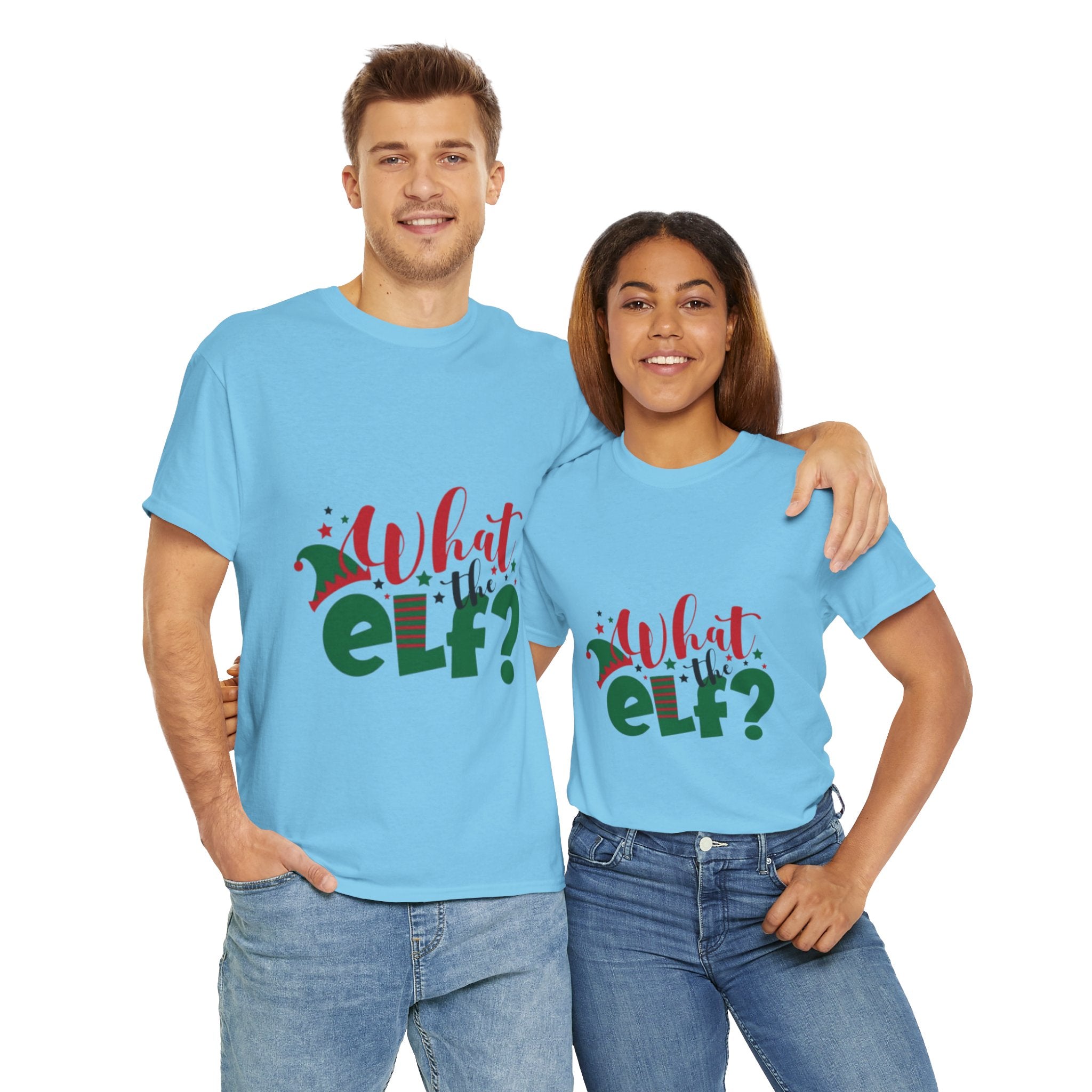 What the Elf? Unisex Heavy Cotton T-Shirt