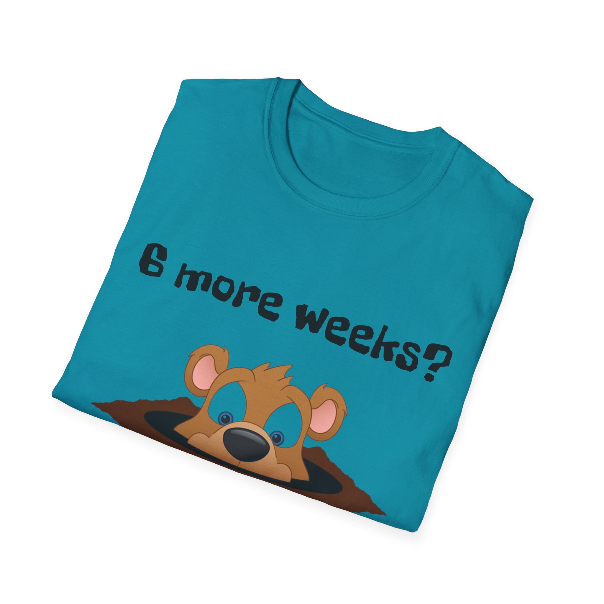 6 more weeks? look away! Softstyle Unisex Tee