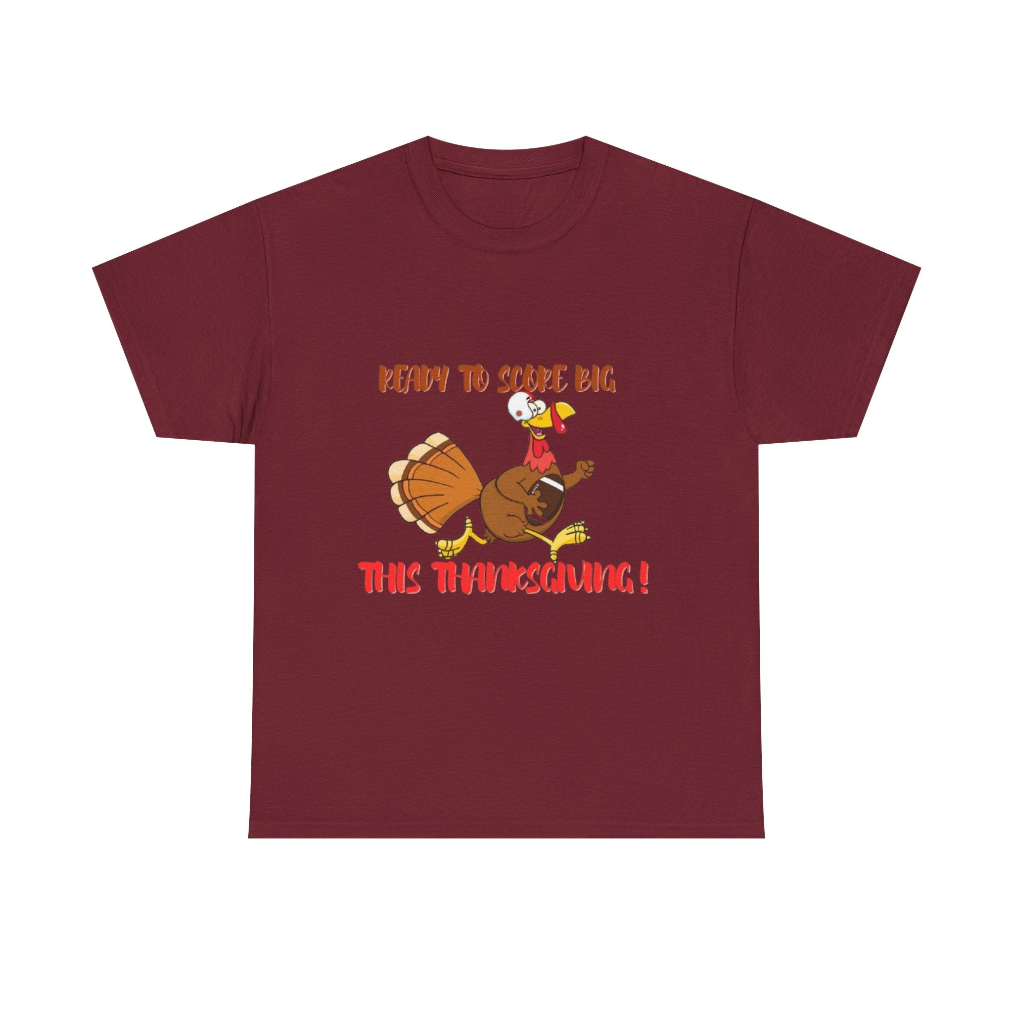 Ready To Score Big This Thanksgiving Unisex Heavy Cotton T-Shirt