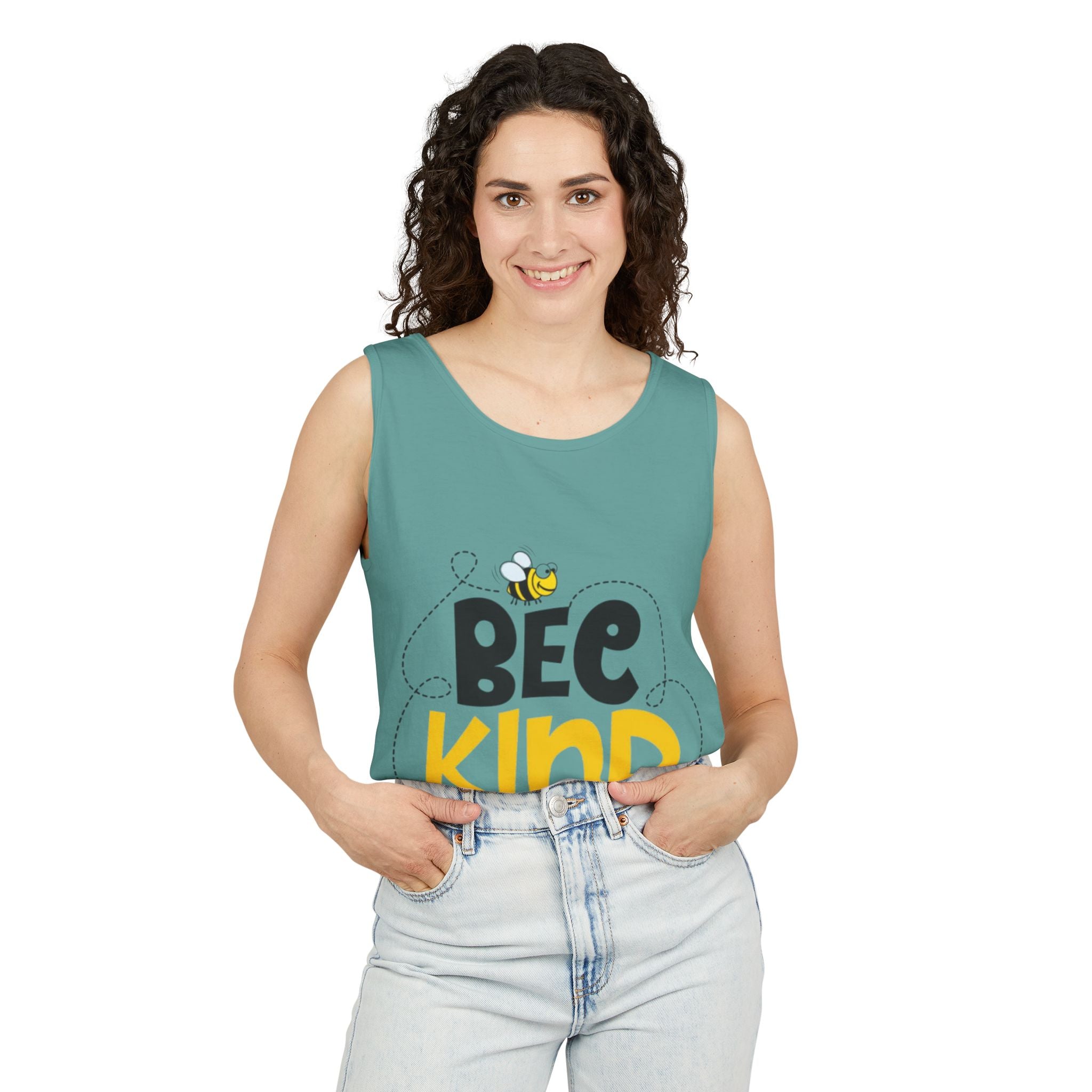 Bee Kind Unisex Garment-Dyed Tank Top
