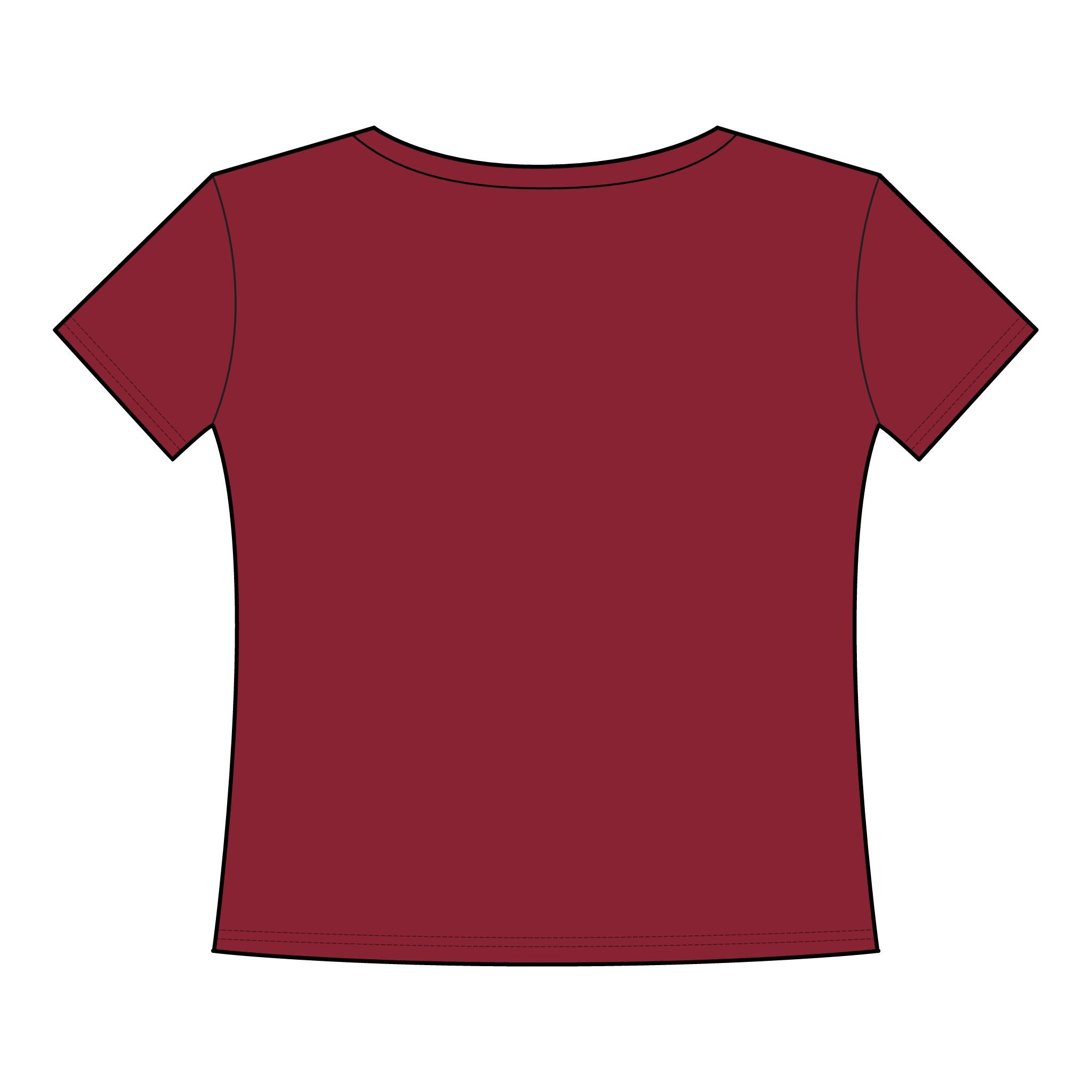 Pride Rainbow Women's Curvy Fine Jersey T-Shirt