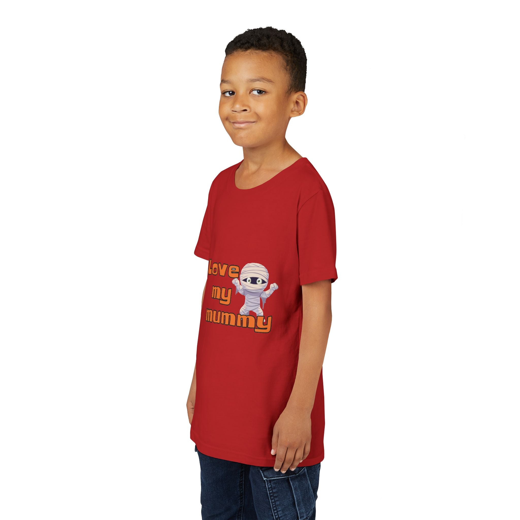 I Love My Mummy Youth Short Sleeve T-Shirt