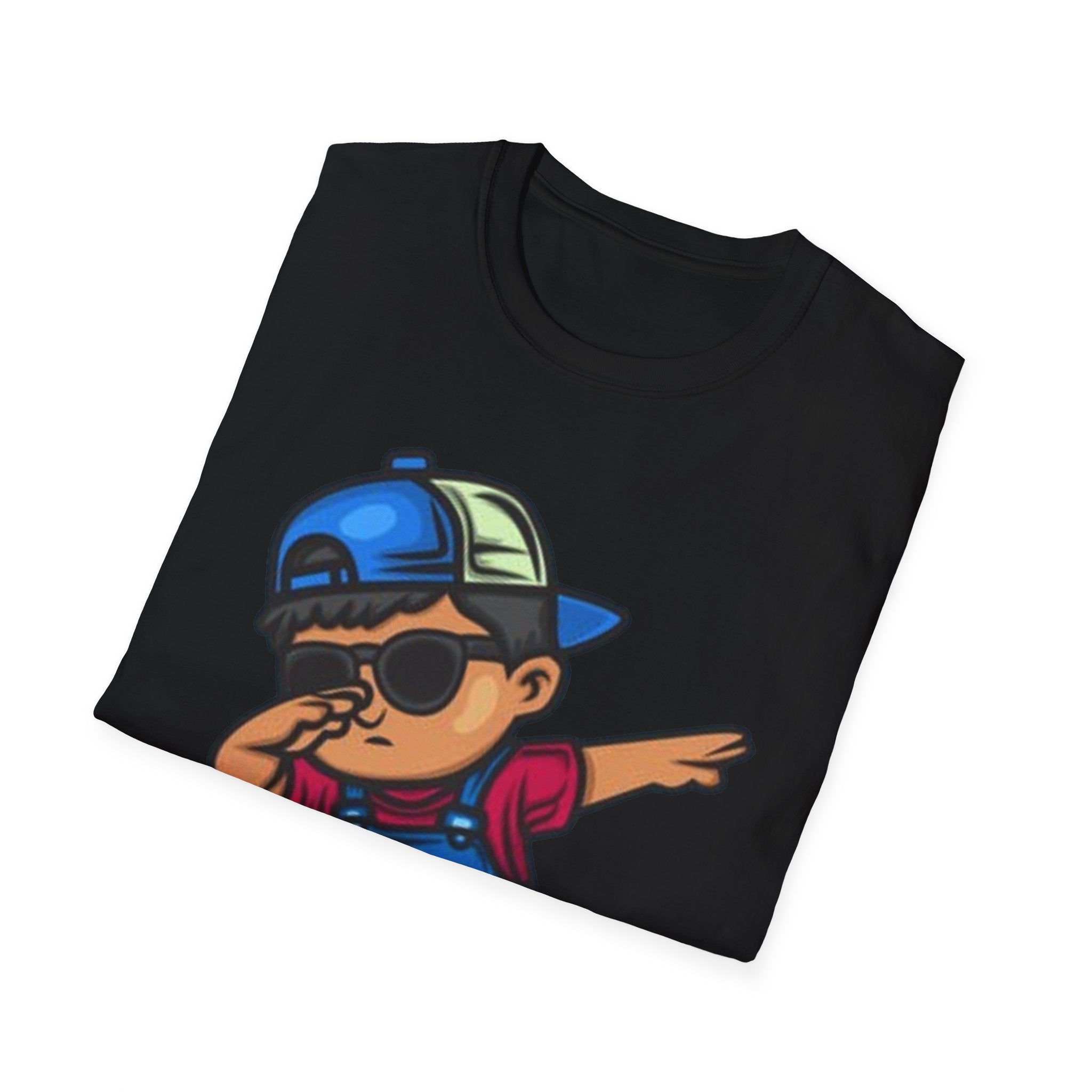 Cool Kid Dabbing Unisex Softstyle T-Shirt