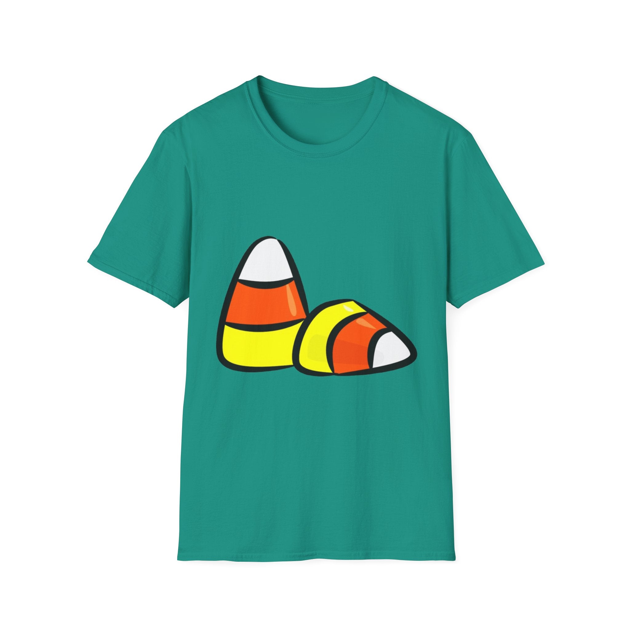 Halloween Candy Corn Unisex Softstyle T-Shirt
