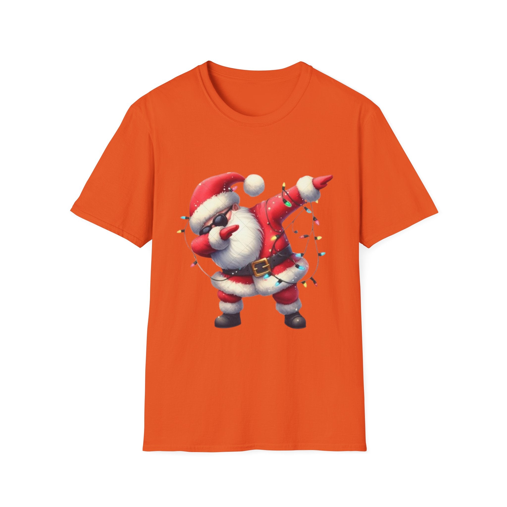 Dabbing Santa Unisex Softstyle T-Shirt