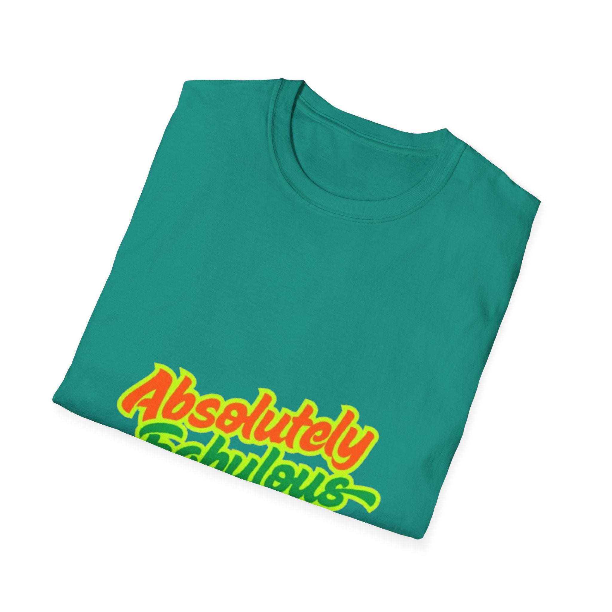 Absolutely Fabulous Orange/Green Unisex Softstyle T-Shirt
